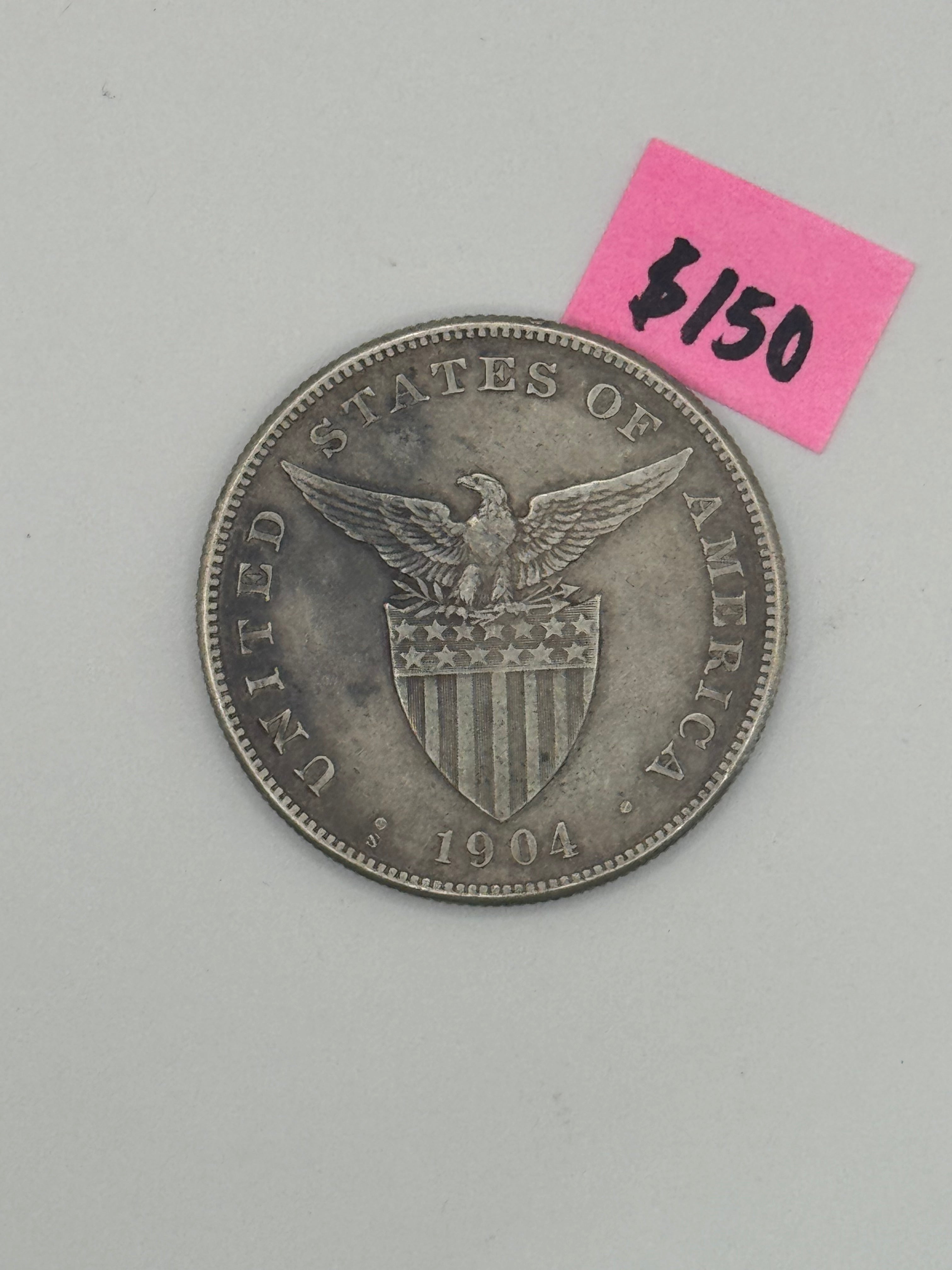1904 - USA 1 Peso