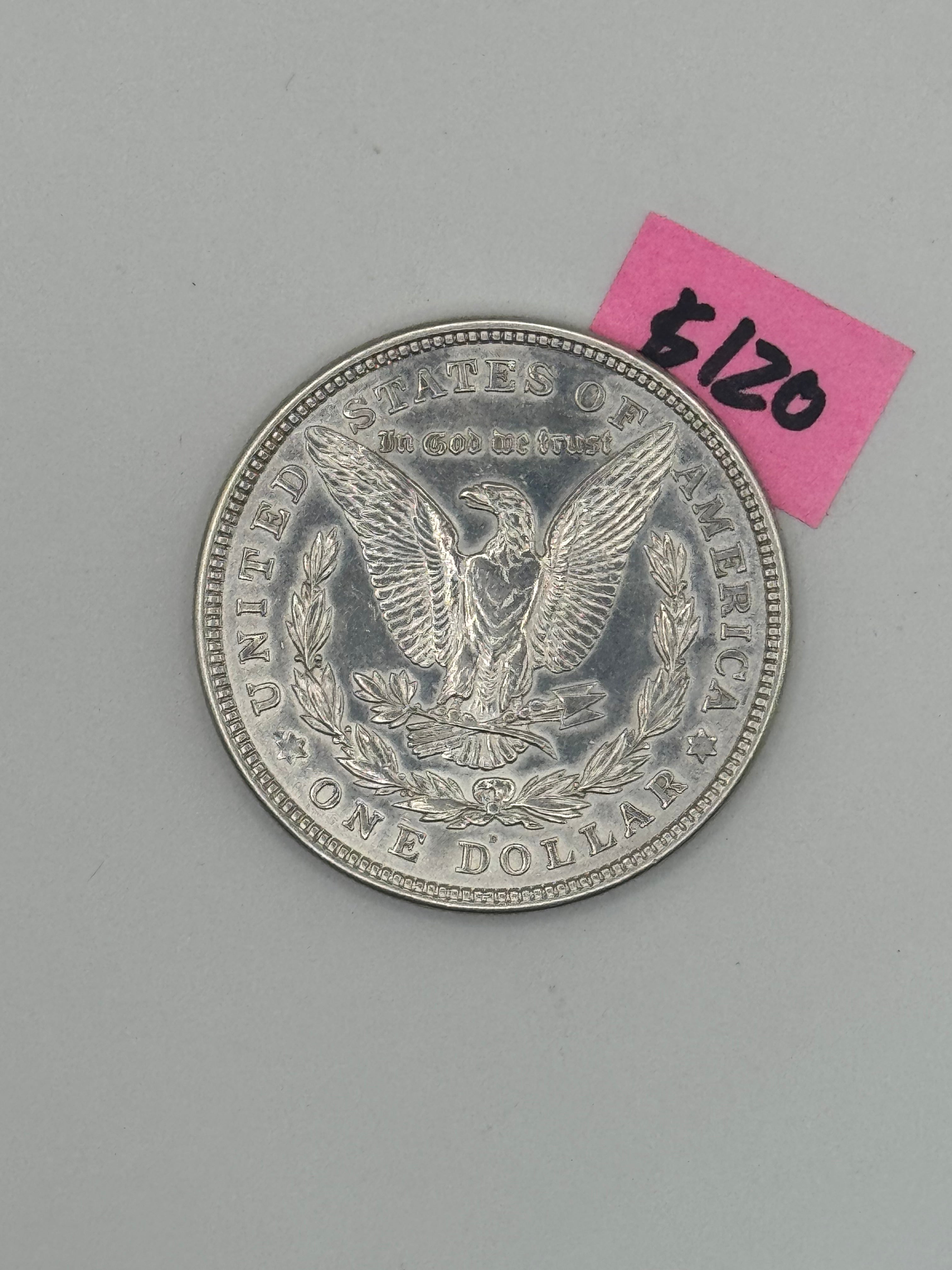 1878 - 1921 - US $1 Morgan Dollar Silver Coin