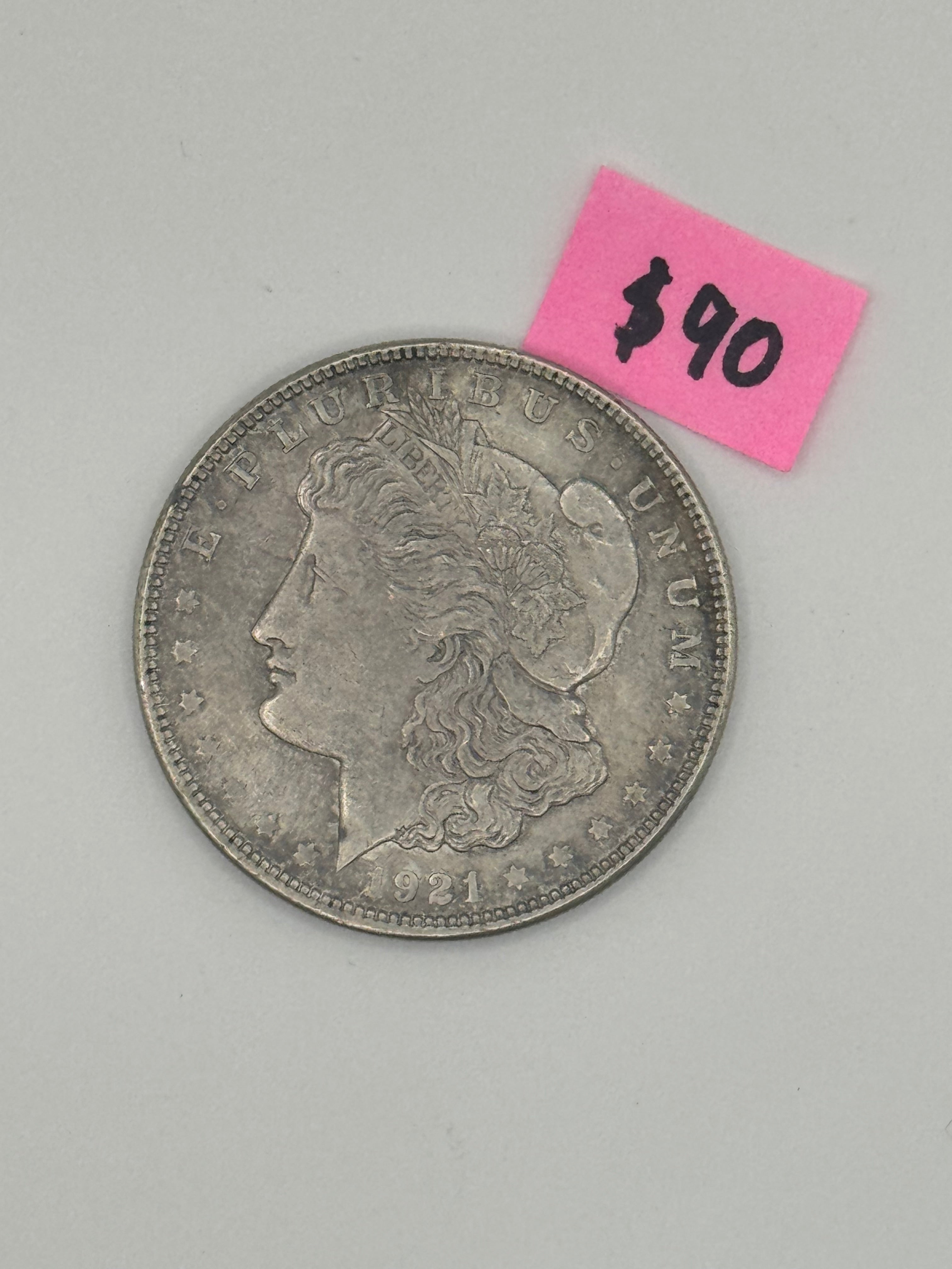 1878 - 1921 - US $1 Morgan Dollar Silver Coin