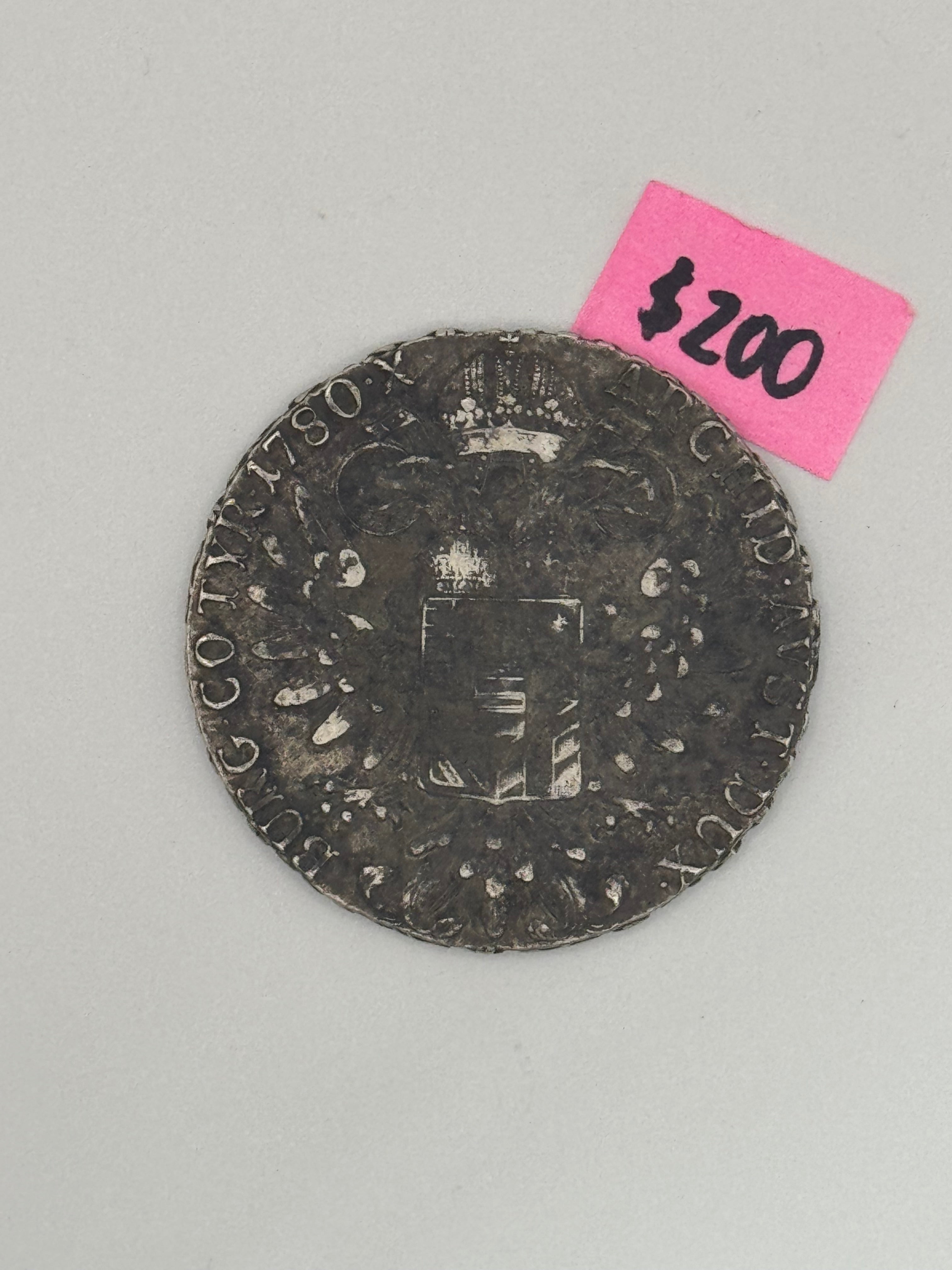 1780 - Austria 1 Thaler Empress Maria Theresia of Habsburg