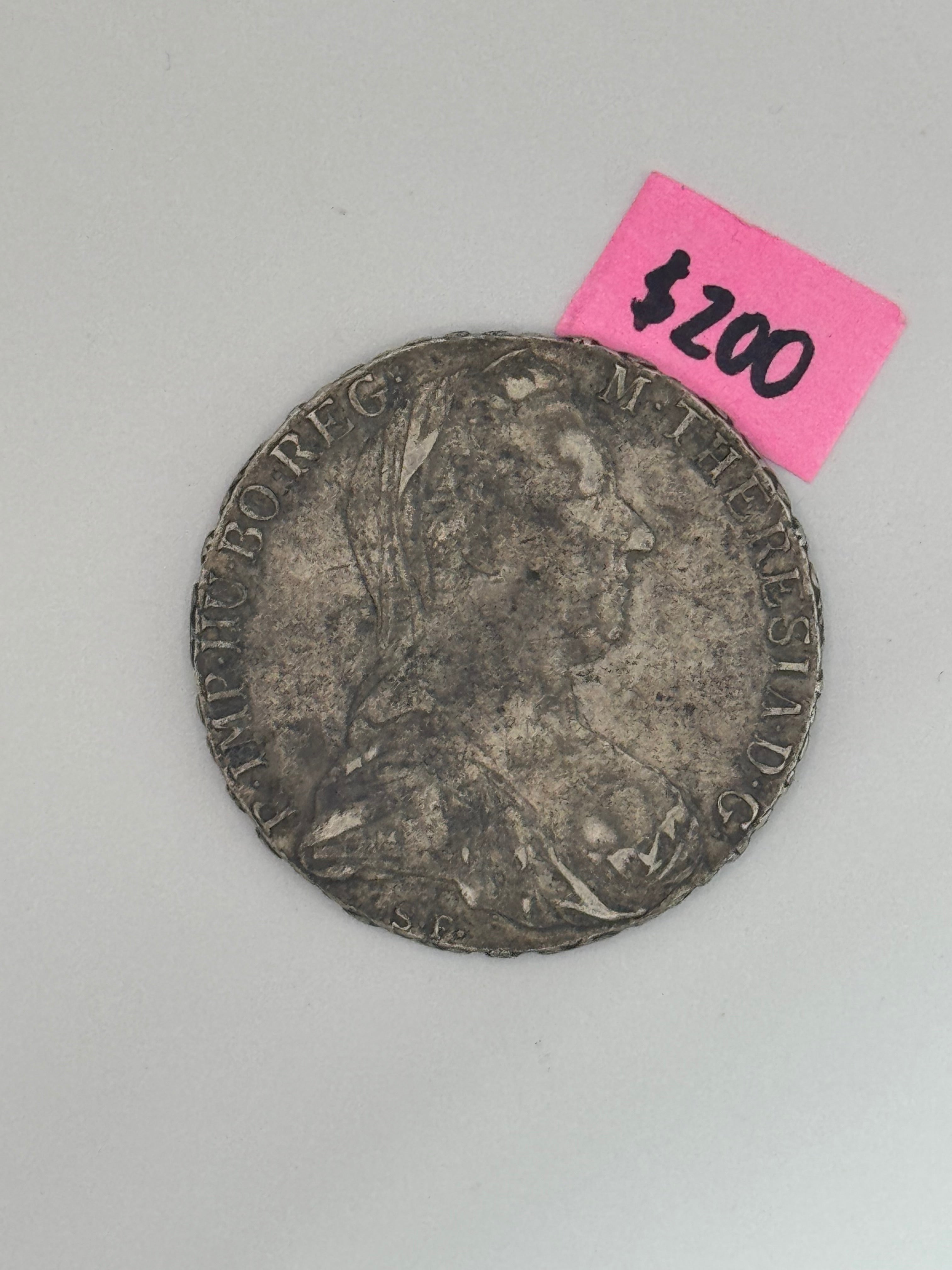 1780 - Austria 1 Thaler Empress Maria Theresia of Habsburg