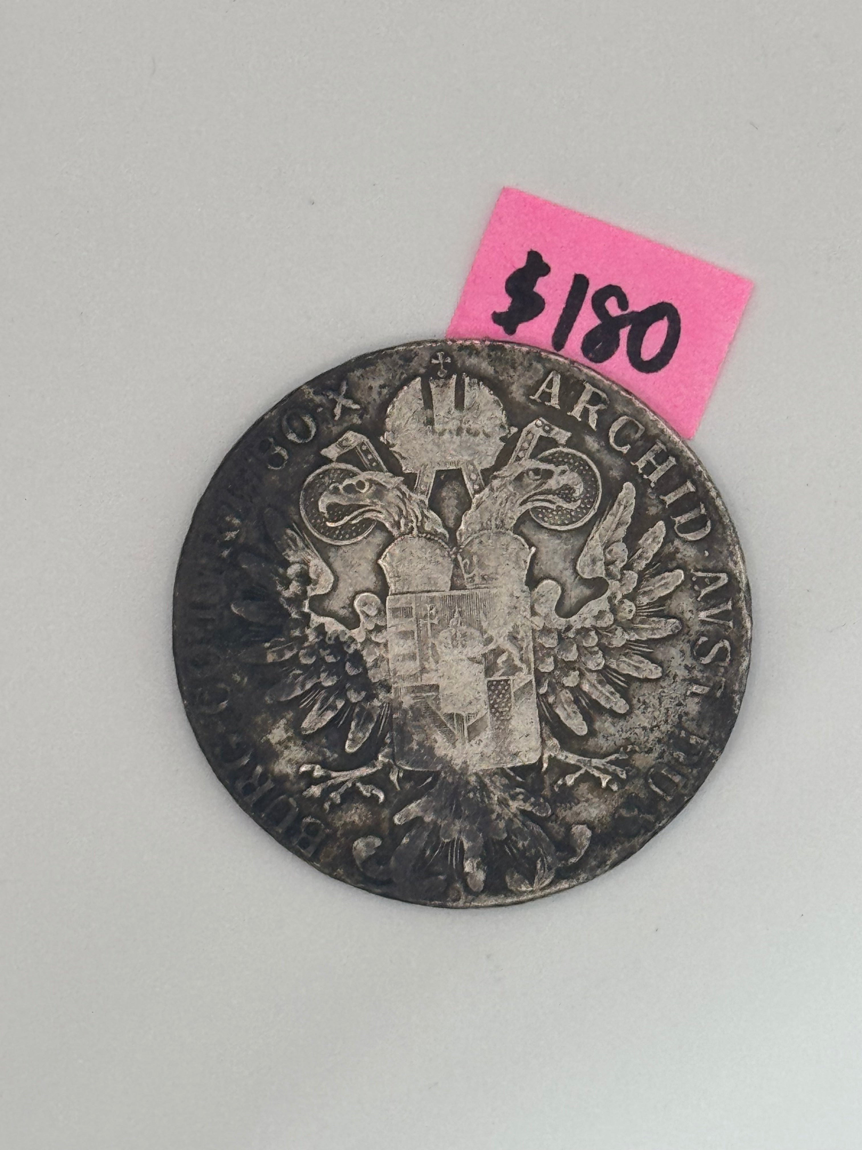 1780 - Austria 1 Thaler Empress Maria Theresia of Habsburg