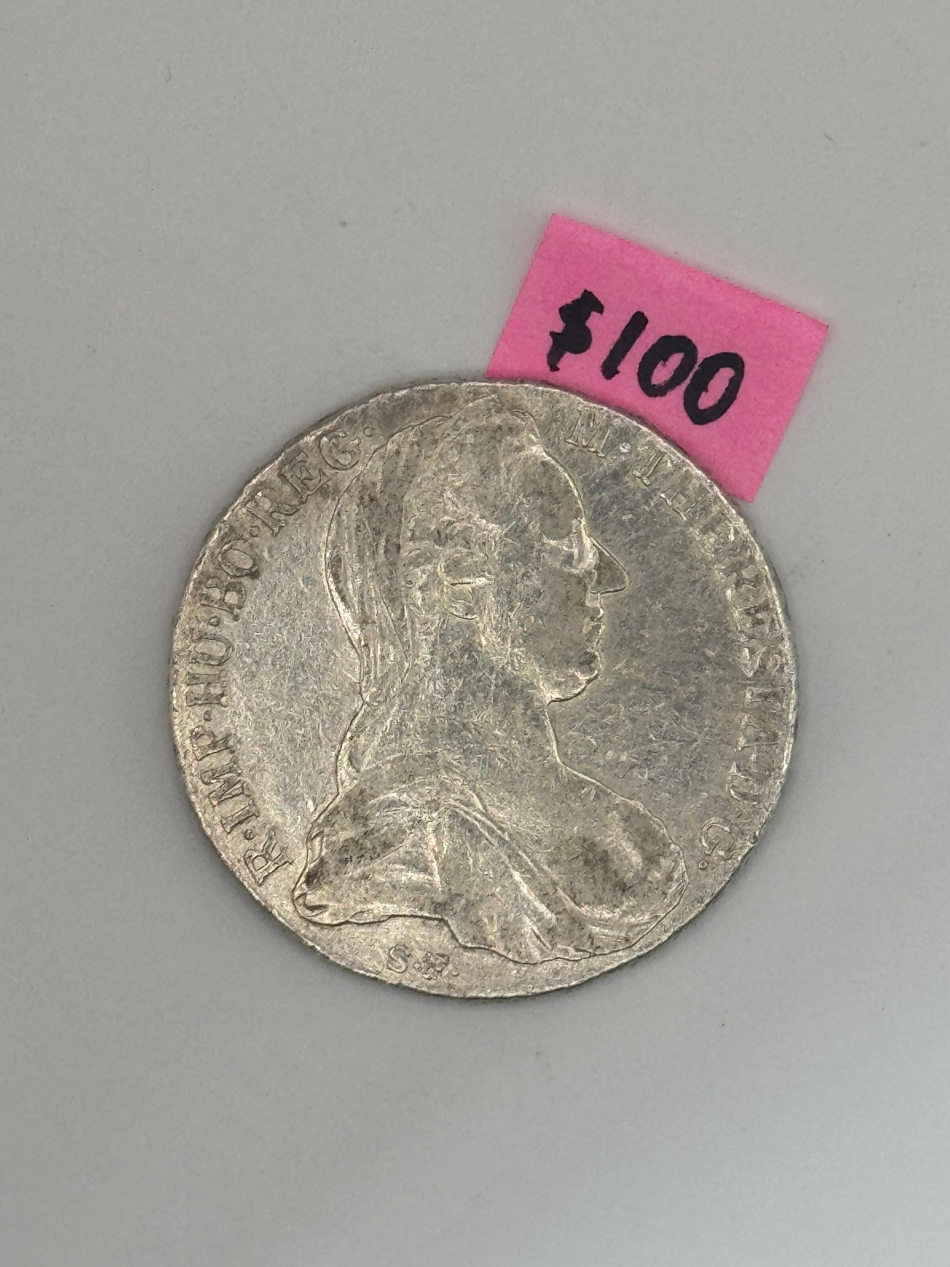 1780 - Austria 1 Thaler Empress Maria Theresia of Habsburg
