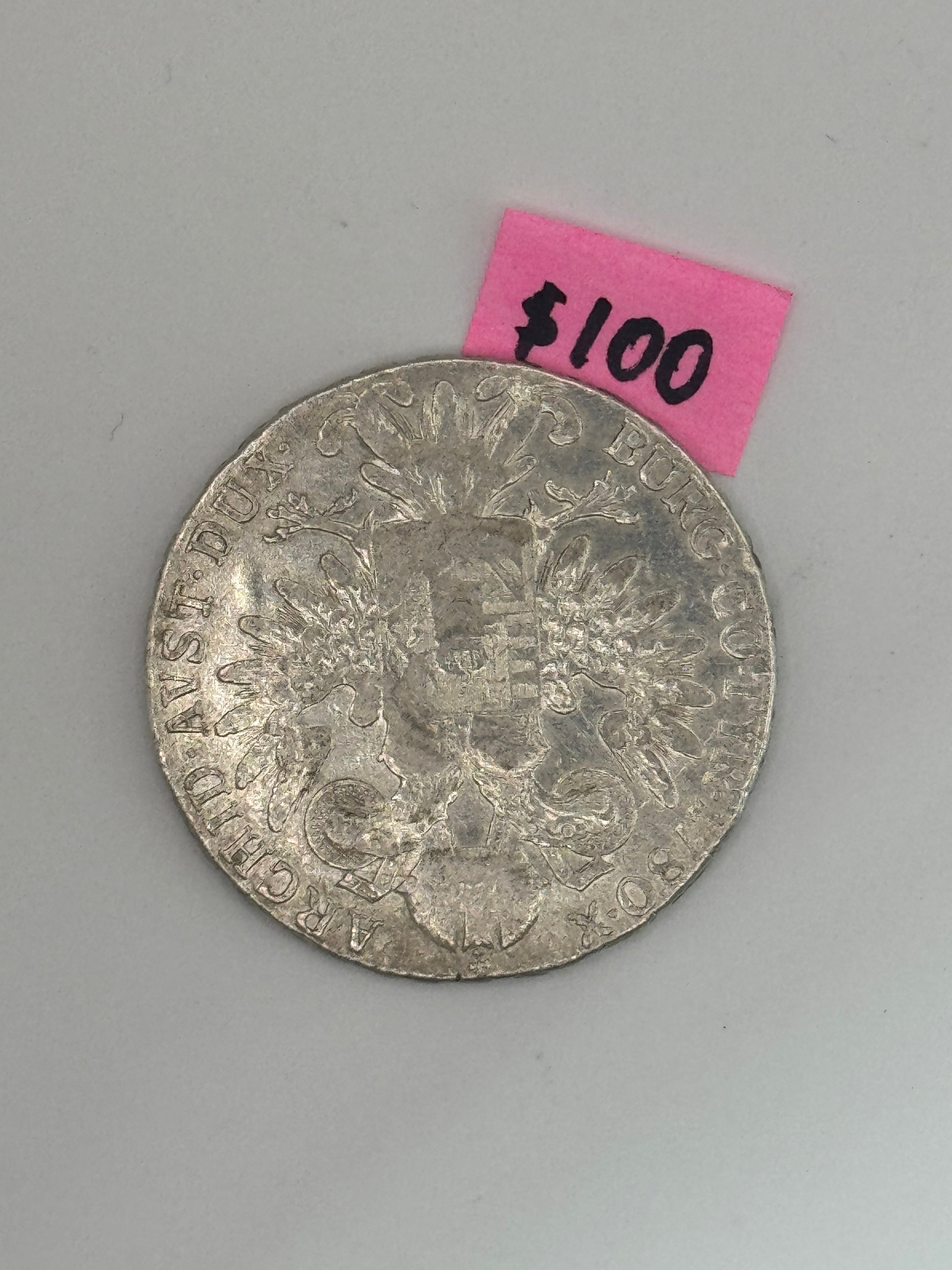 1780 - Austria 1 Thaler Empress Maria Theresia of Habsburg