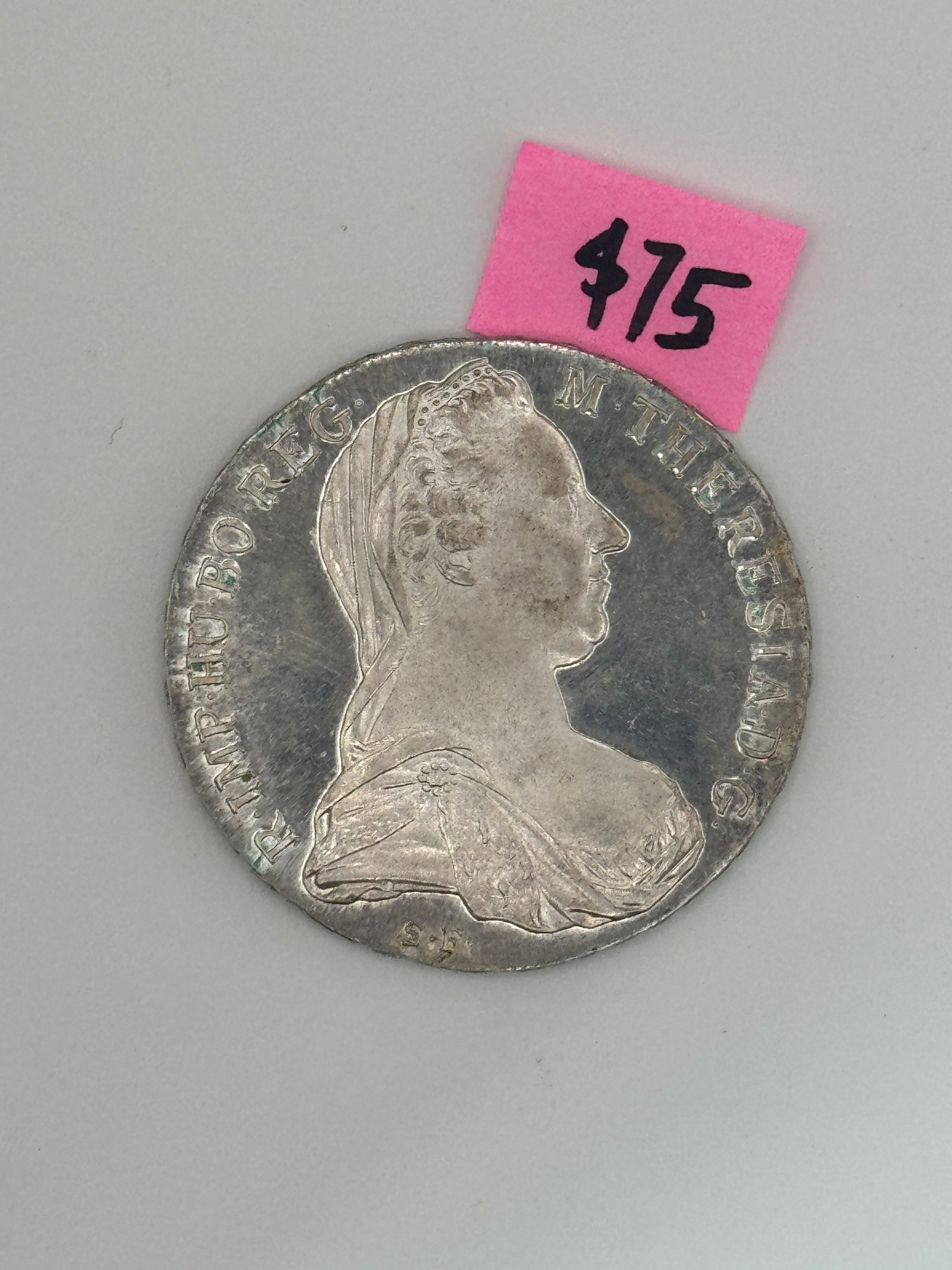 1780 - Austria 1 Thaler Empress Maria Theresia of Habsburg