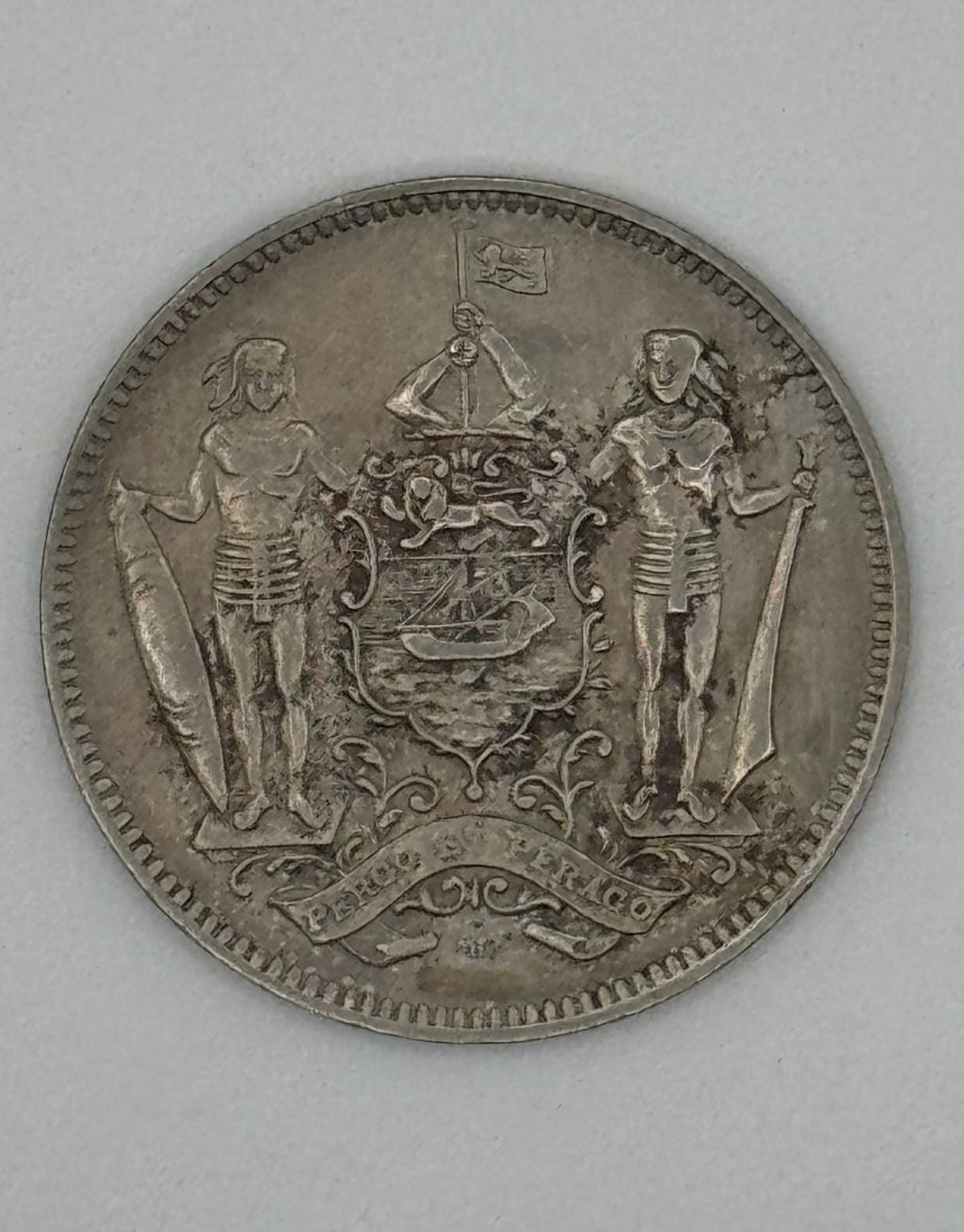 1941 - North Borneo 5c Copper Coin