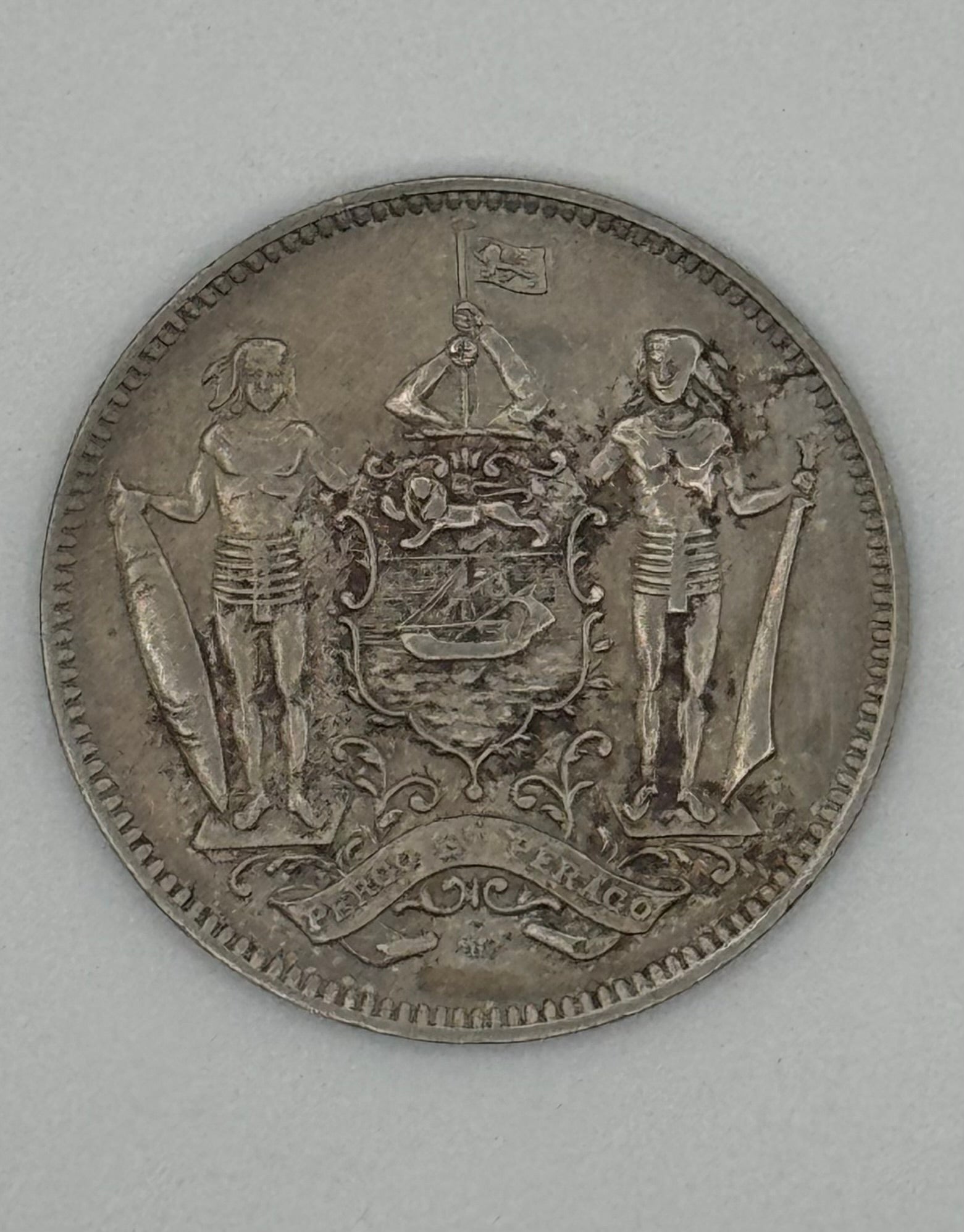 1941 - North Borneo 5c Copper Coin