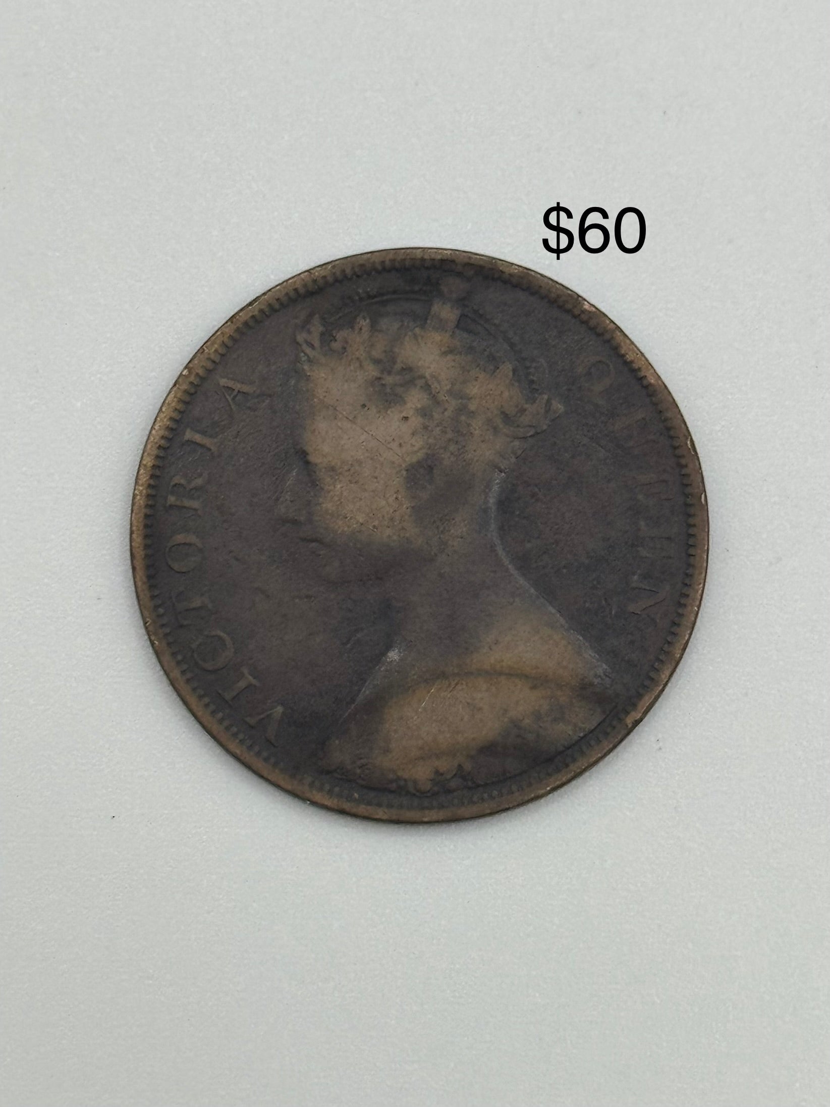 1919 - 1926 - HK 1c George V Bronze Coin