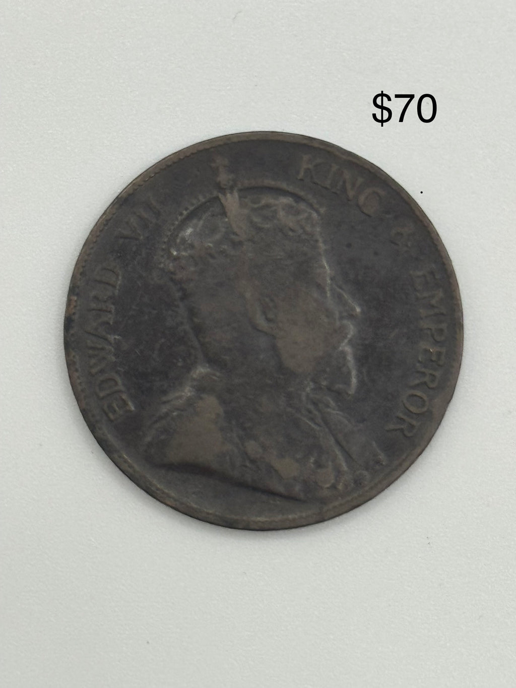 1919 - 1926 - HK 1c George V Bronze Coin