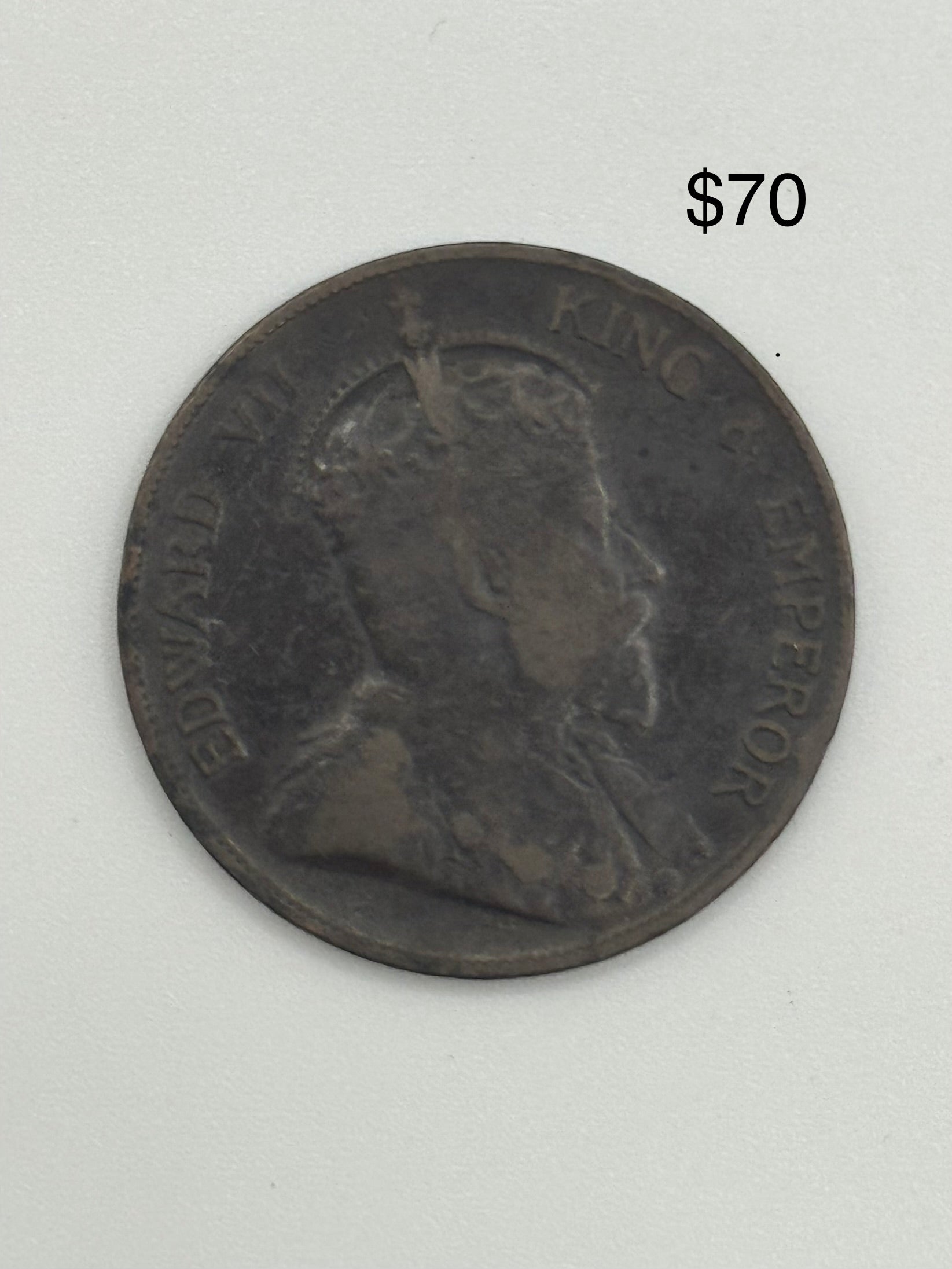 1919 - 1926 - HK 1c George V Bronze Coin