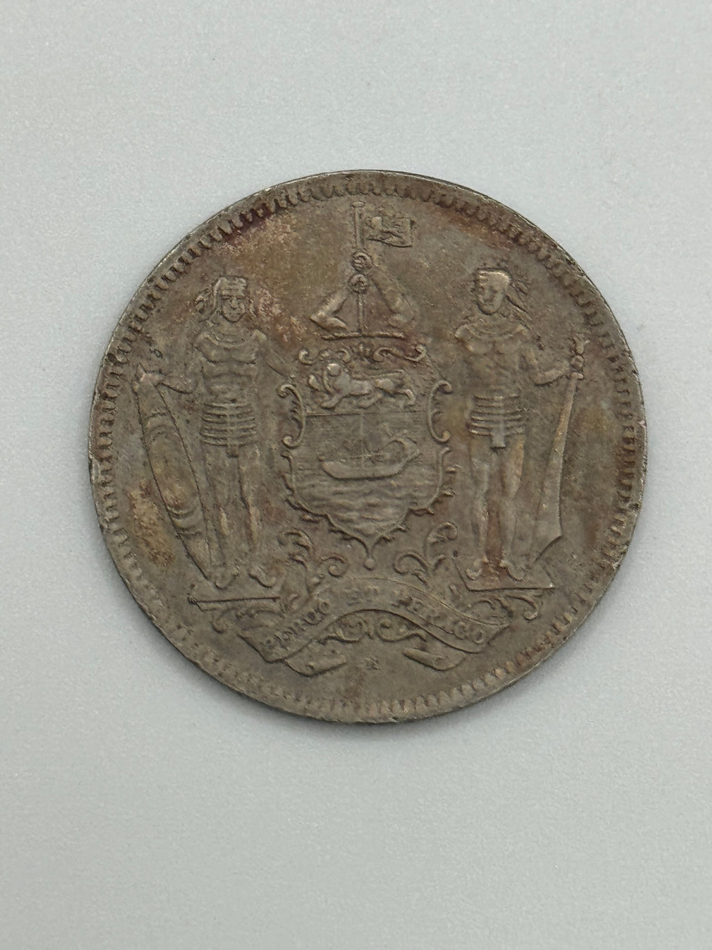 1941 - North Borneo 5c Copper Coin