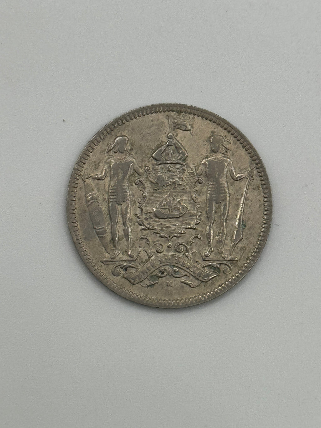 1903 - 1920 - North Borneo 2 1/2c Copper Coin