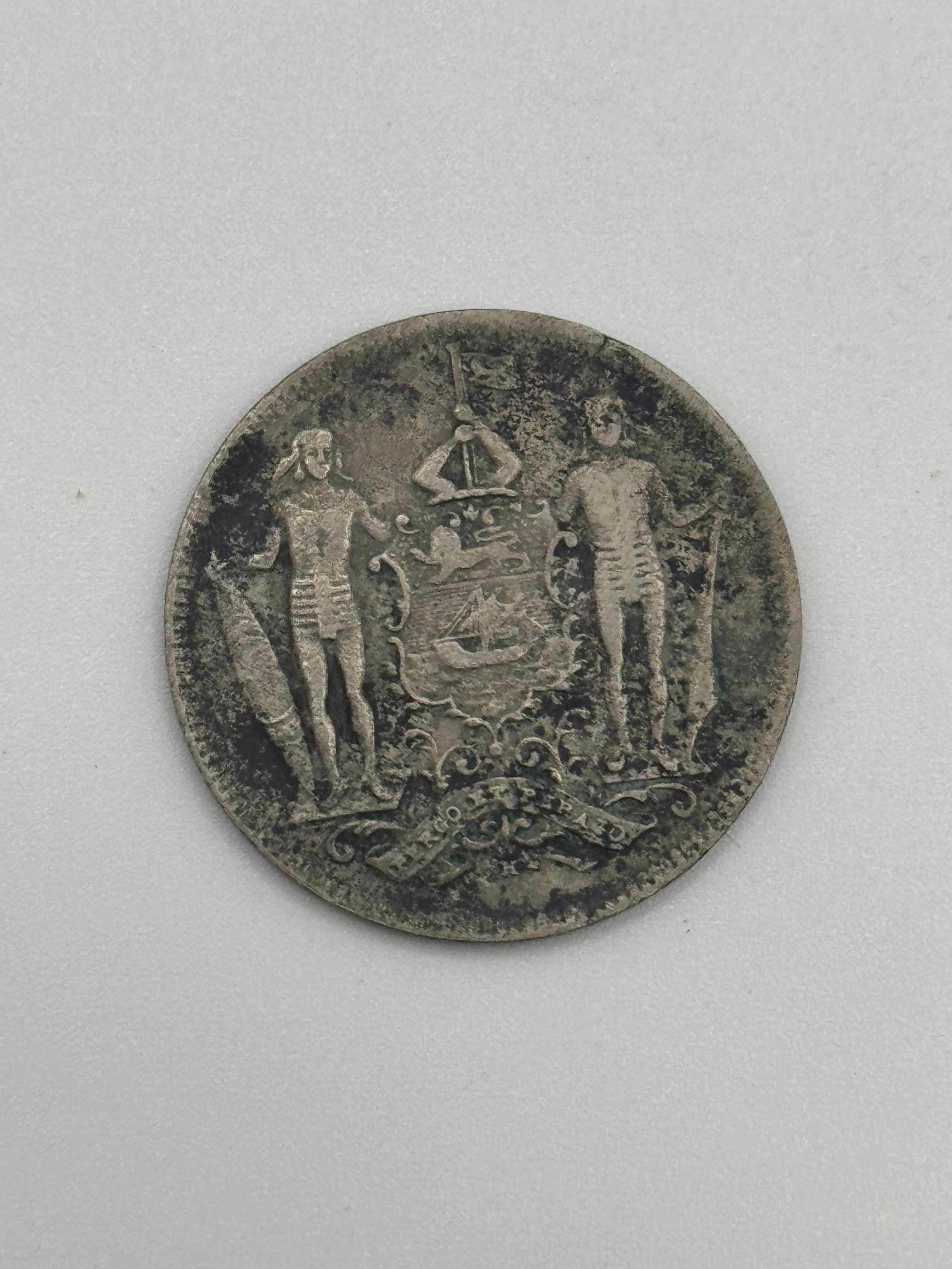 1903 - 1920 - North Borneo 2 1/2c Copper Coin