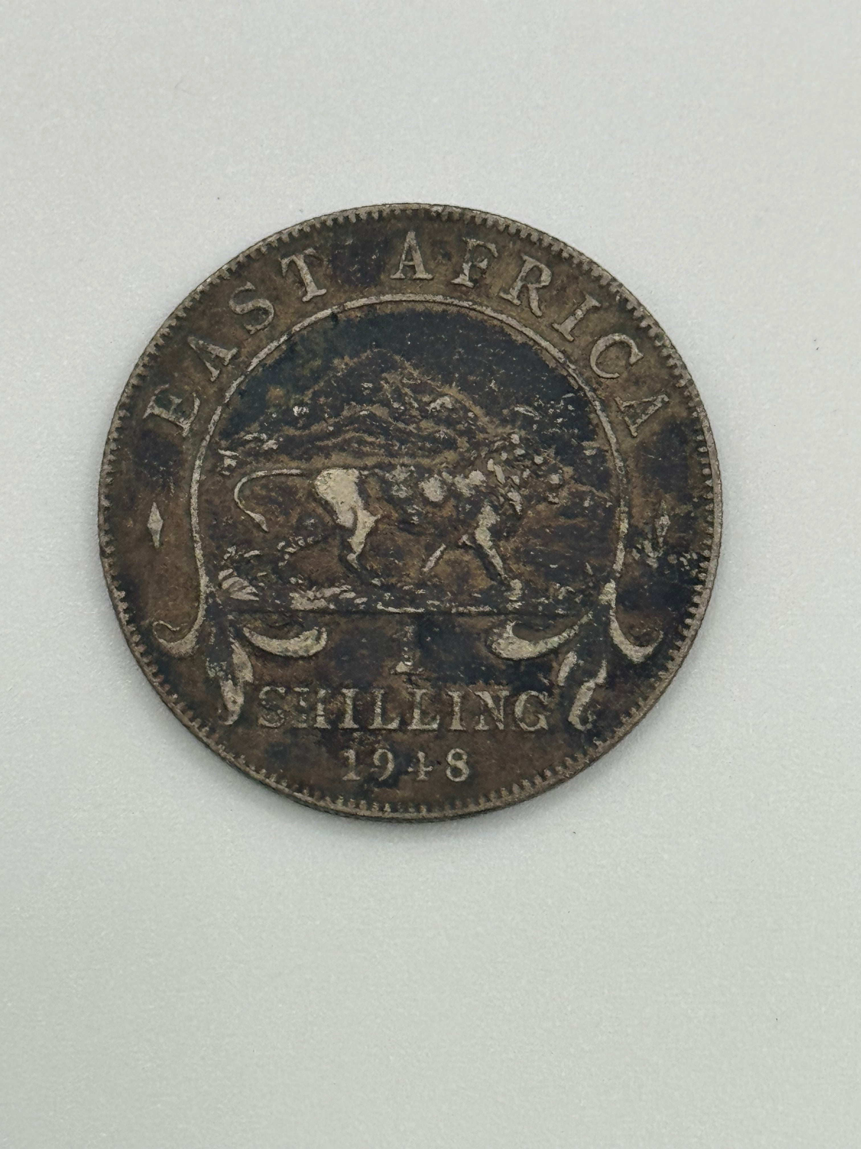 1948 - East Africa 1/5 Shilling George VI Coin