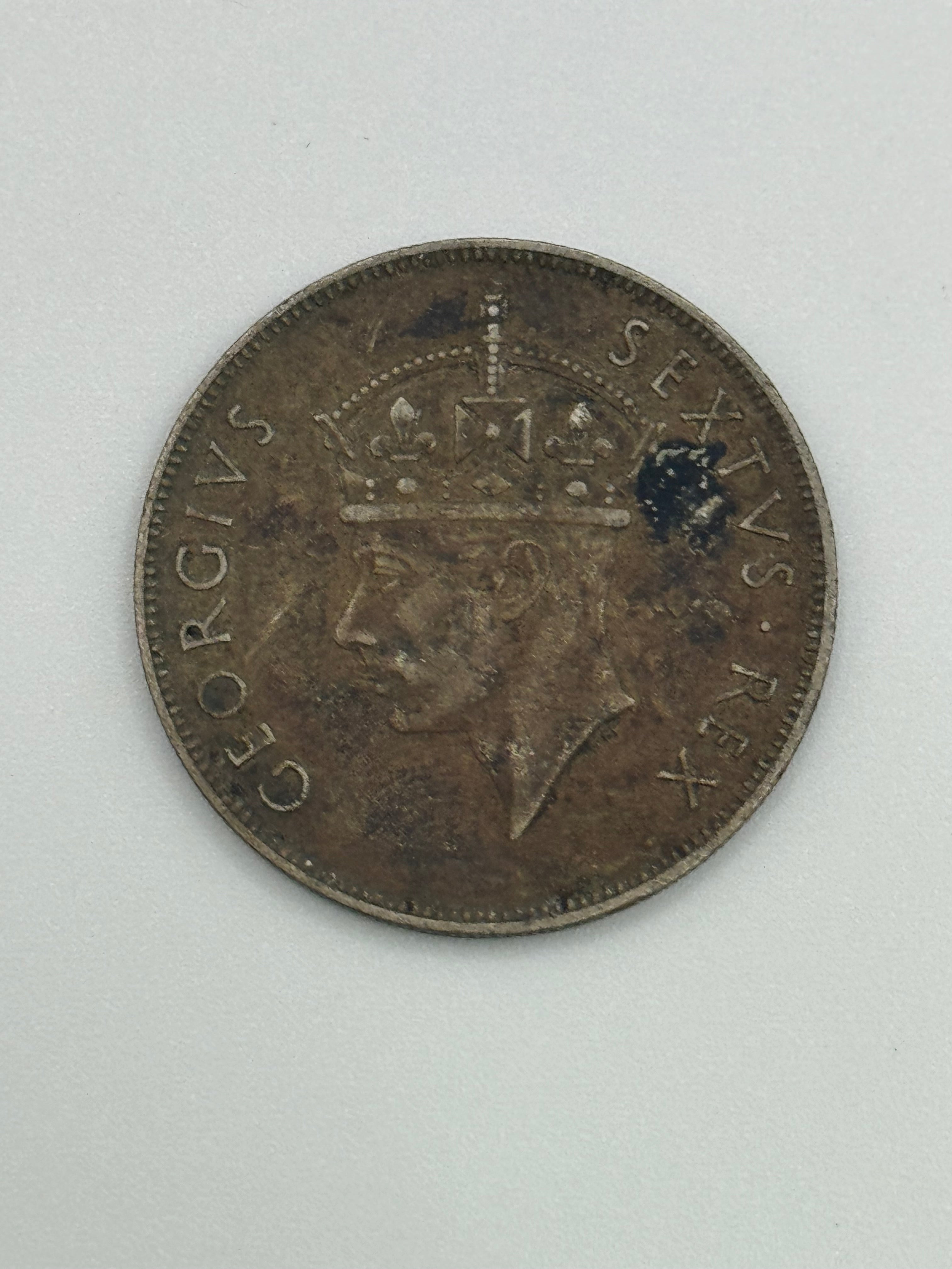 1948 - East Africa 1/5 Shilling George VI Coin