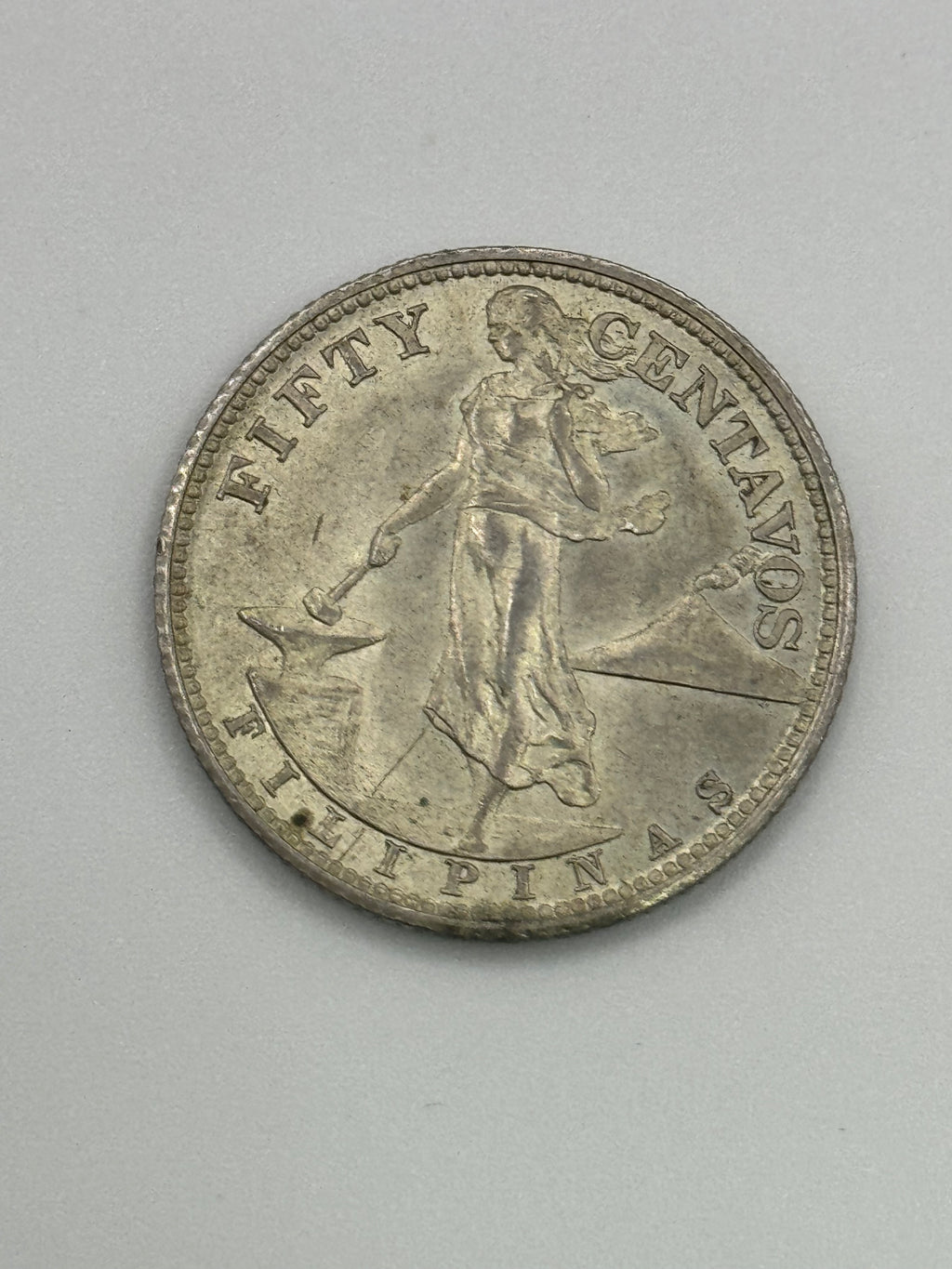 1944 - Philippines 50 Centavos