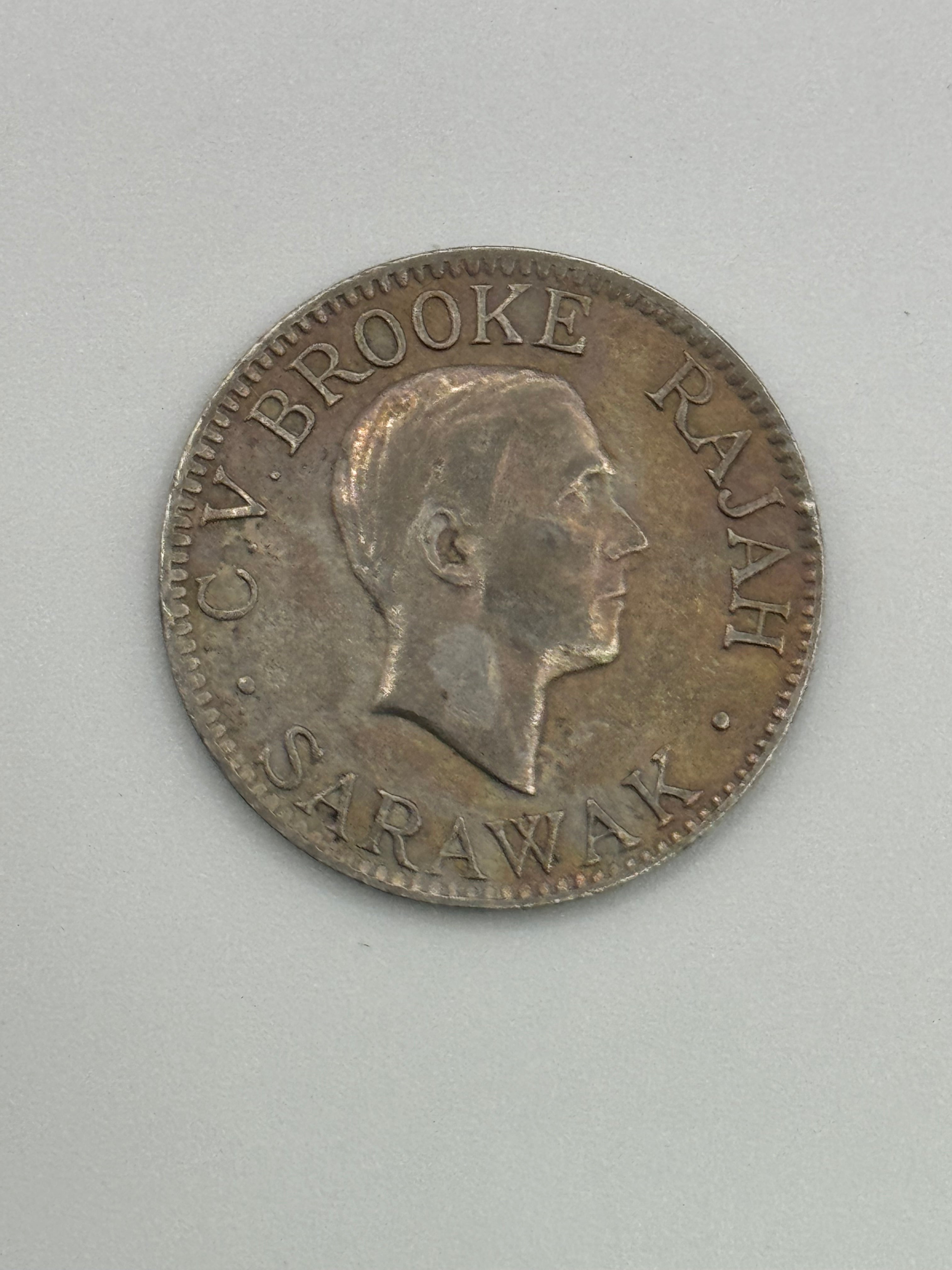 1920 - 1934 - Sarawak 10c Copper Coin