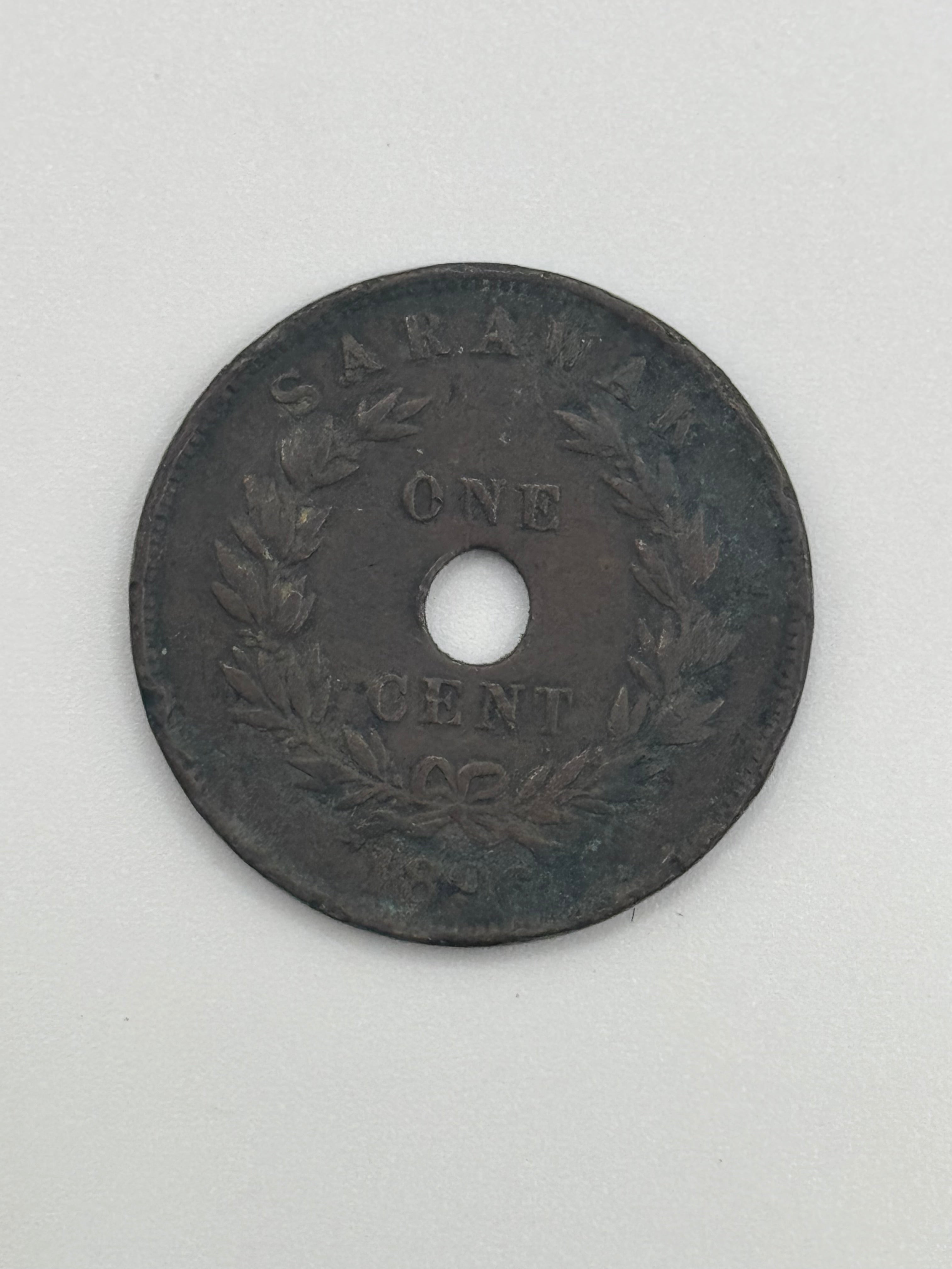 1927 - 1941 - Sarawak 1c Bronze Coin
