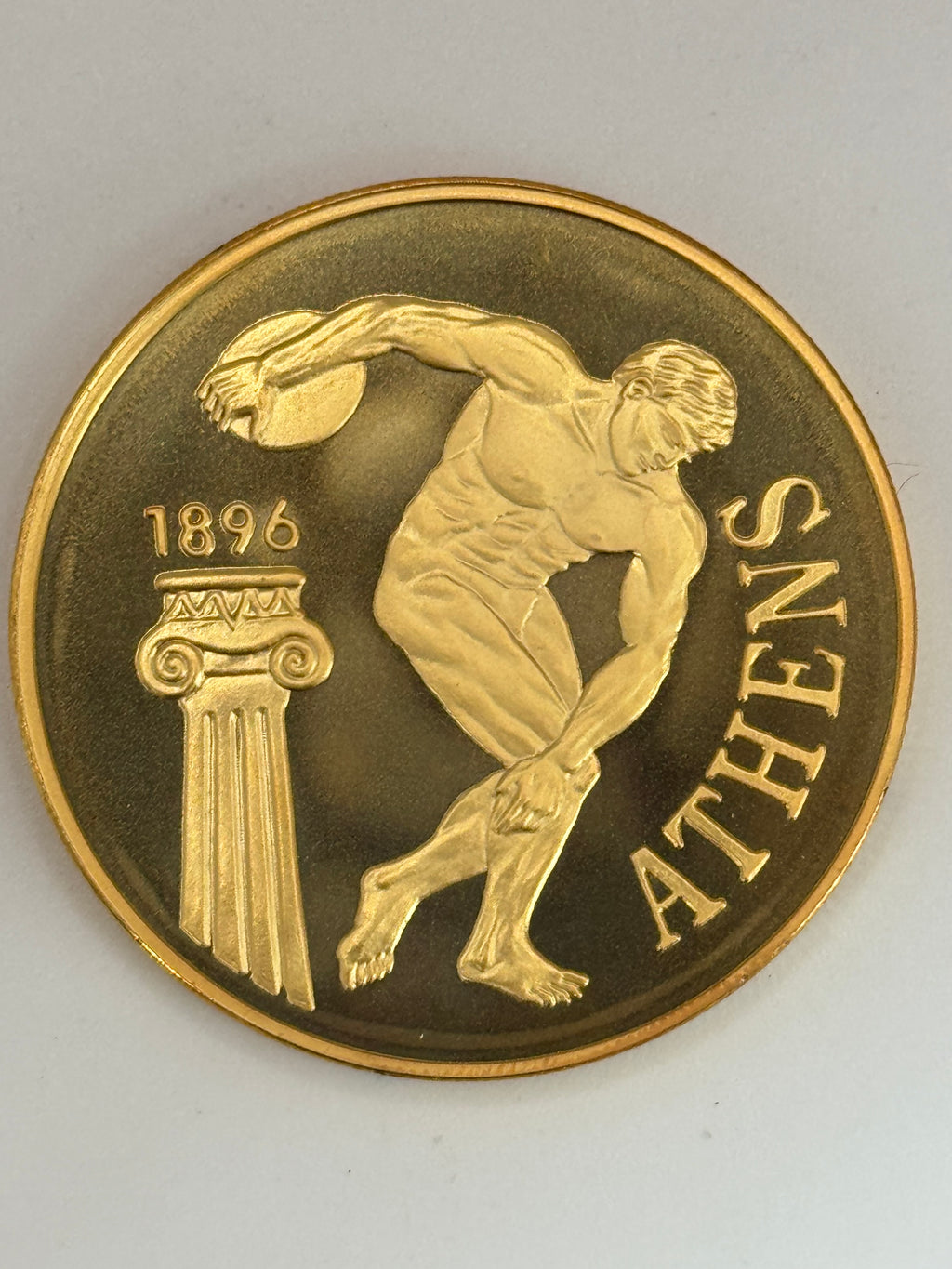 1896 - Athens Olympic Games Coin