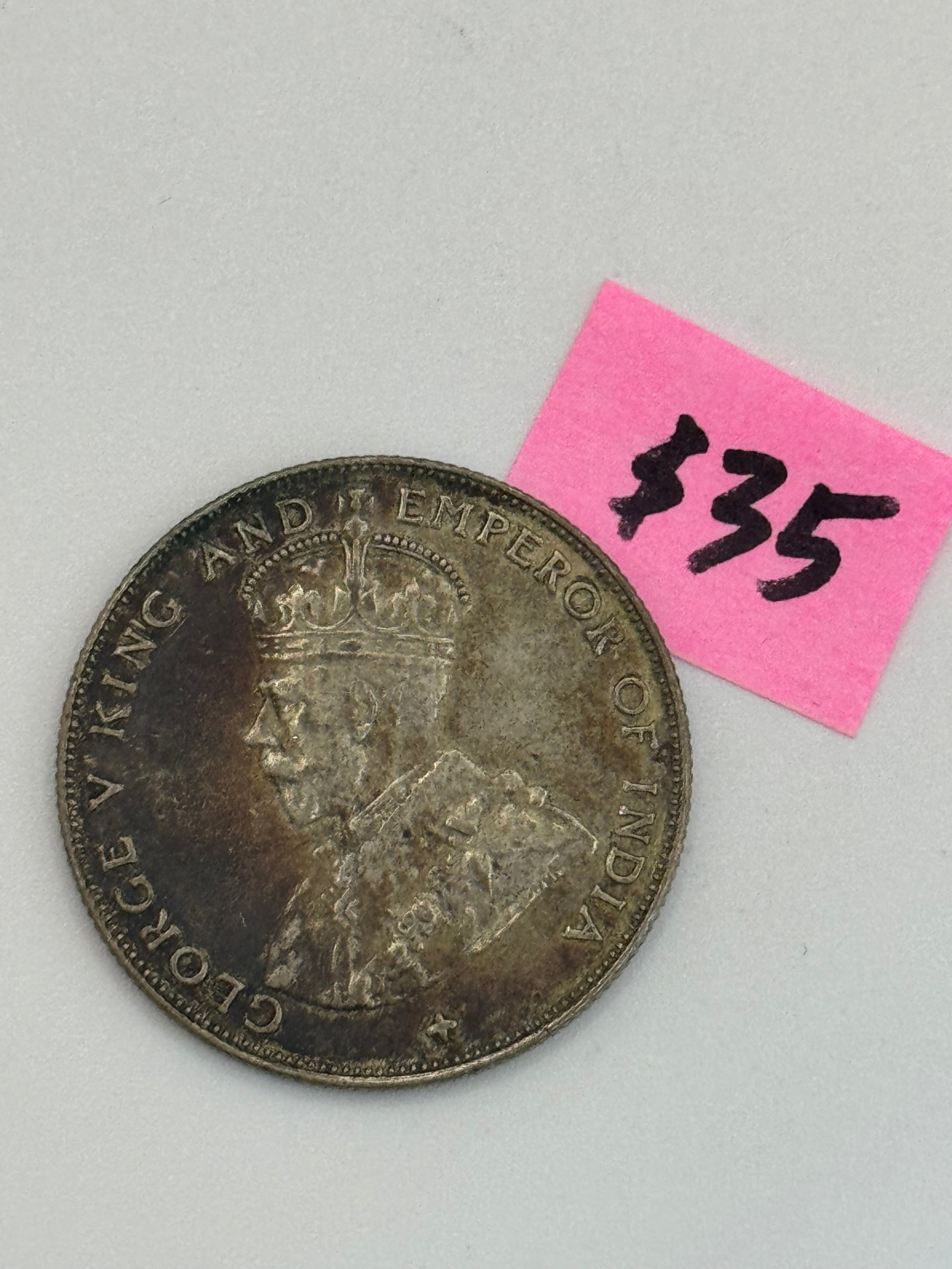 1920 - Straits Settlement 50c Coin
