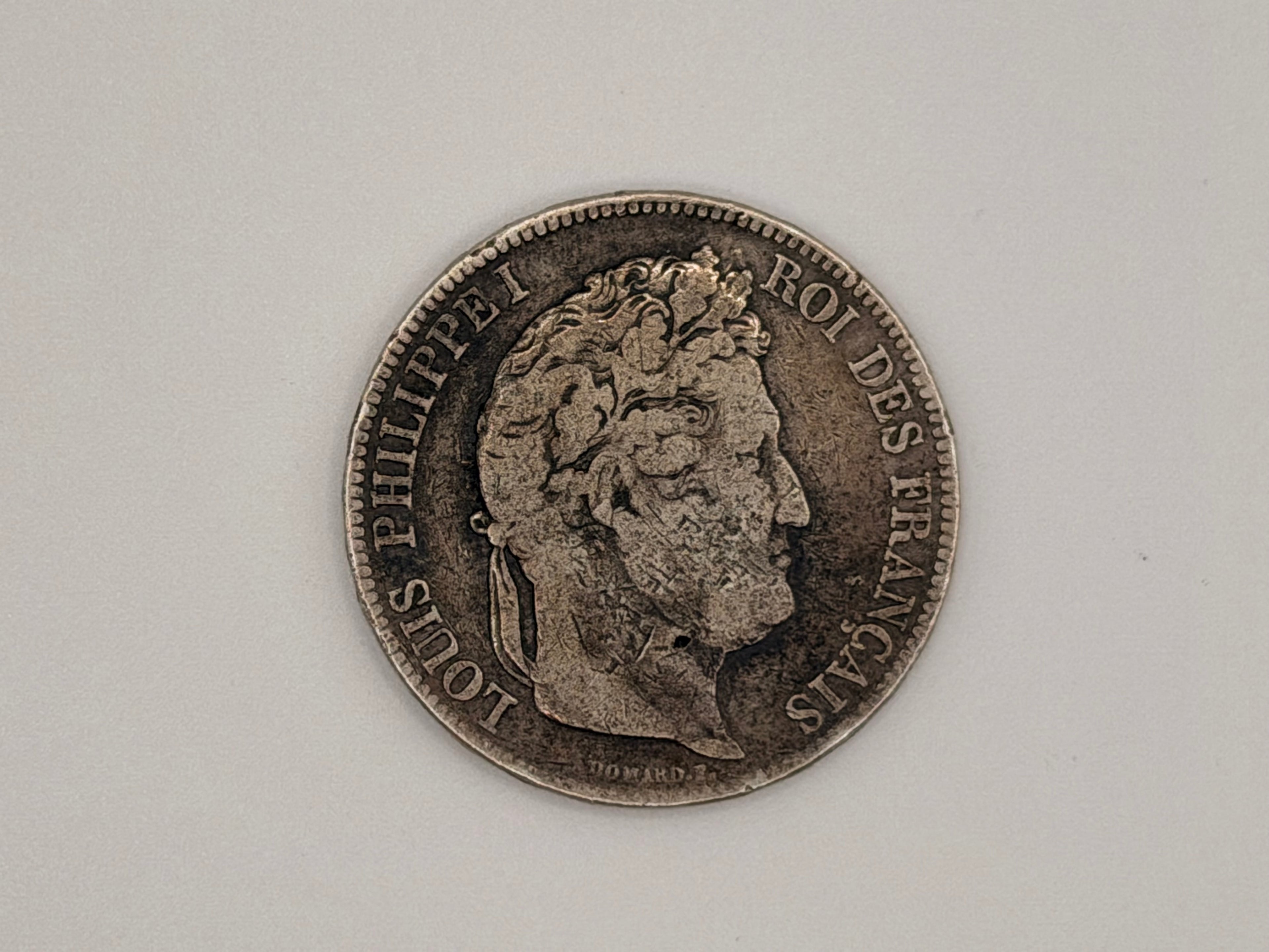 1830 - 1848 年 - 法国 5 法郎银币