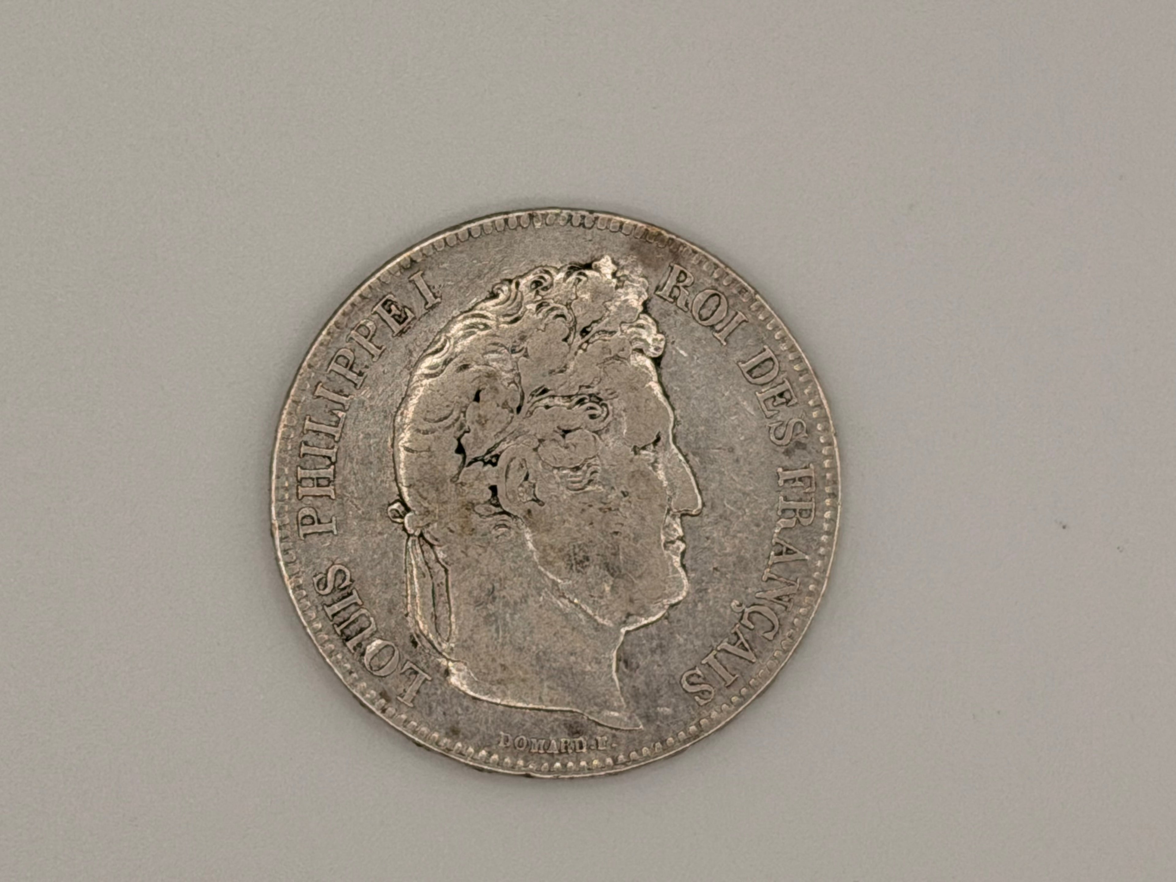 1830 - 1848 年 - 法国 5 法郎银币