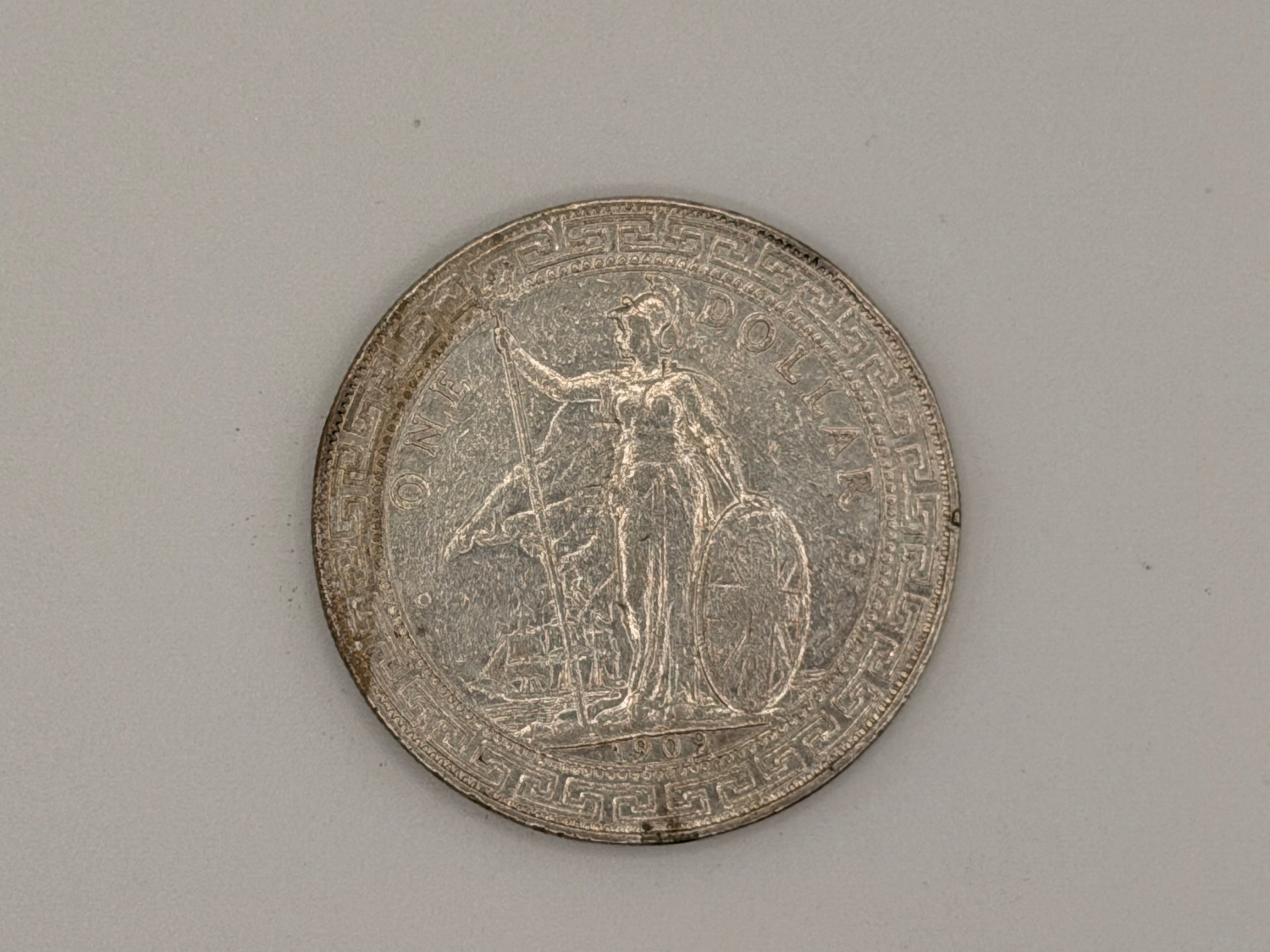 1898 - 1930 年 - 英国贸易银元 1 美元硬币