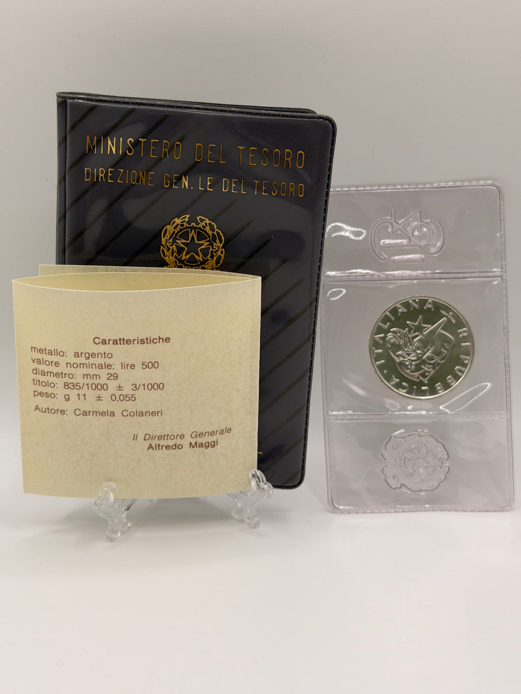 1988年意大利汉城奥运会纪念币500里拉