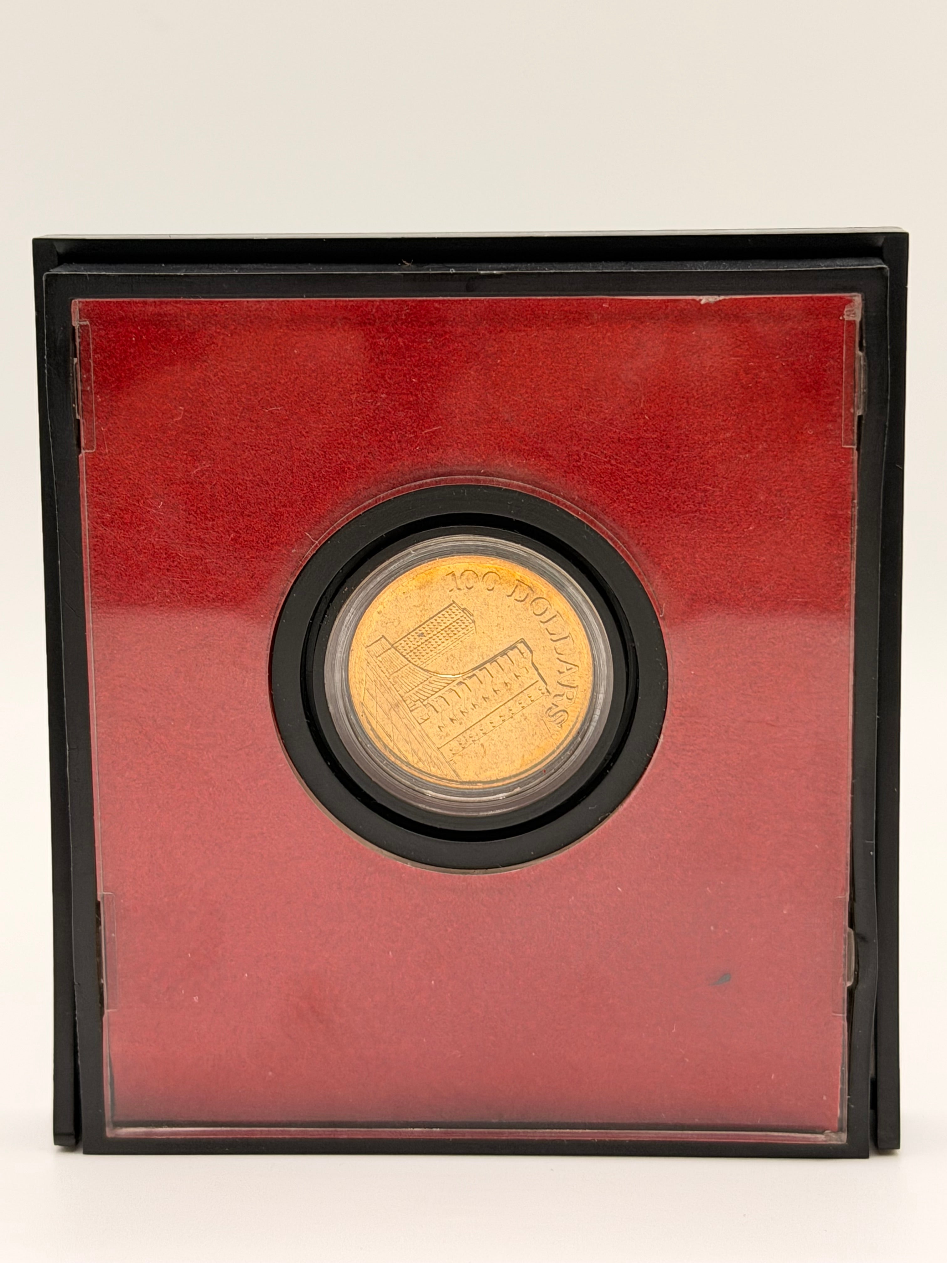 1965-1975 Singapore 10th Anniversary $100 Gold Coin