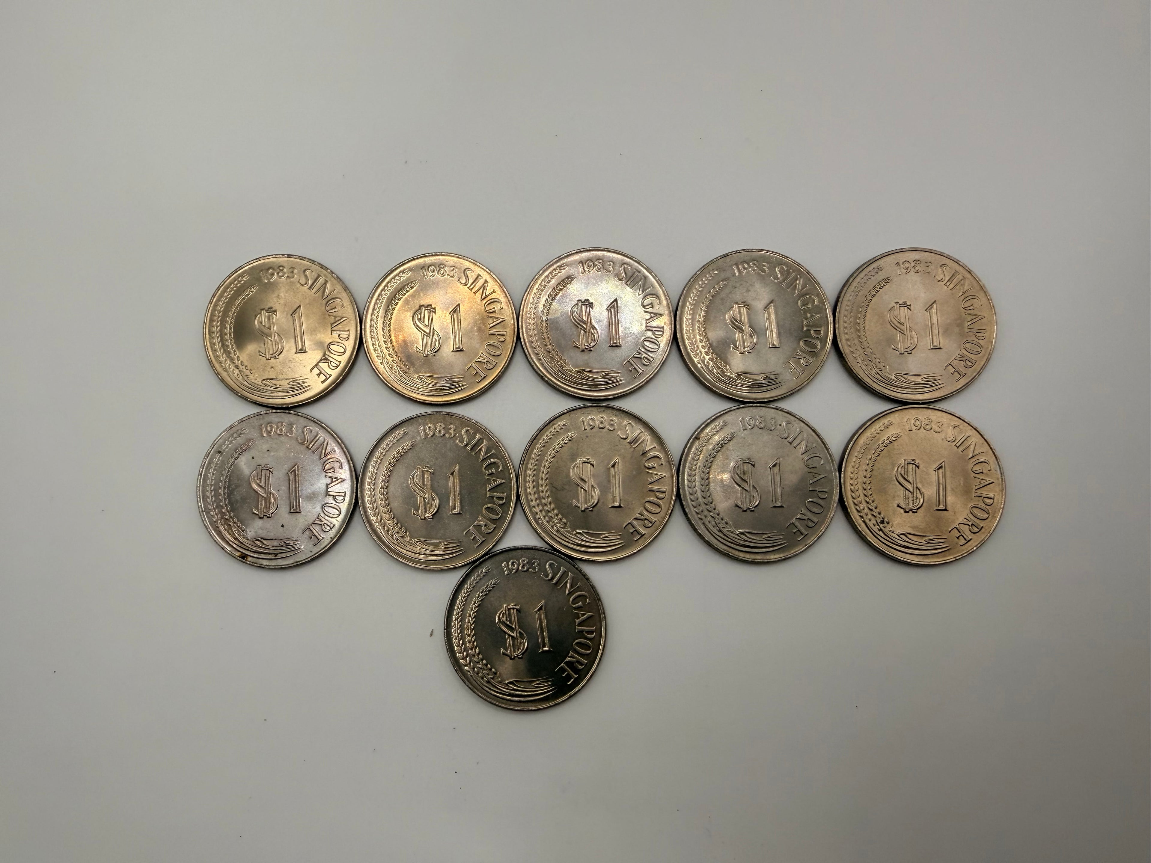 1983 Singapore $1 Coin