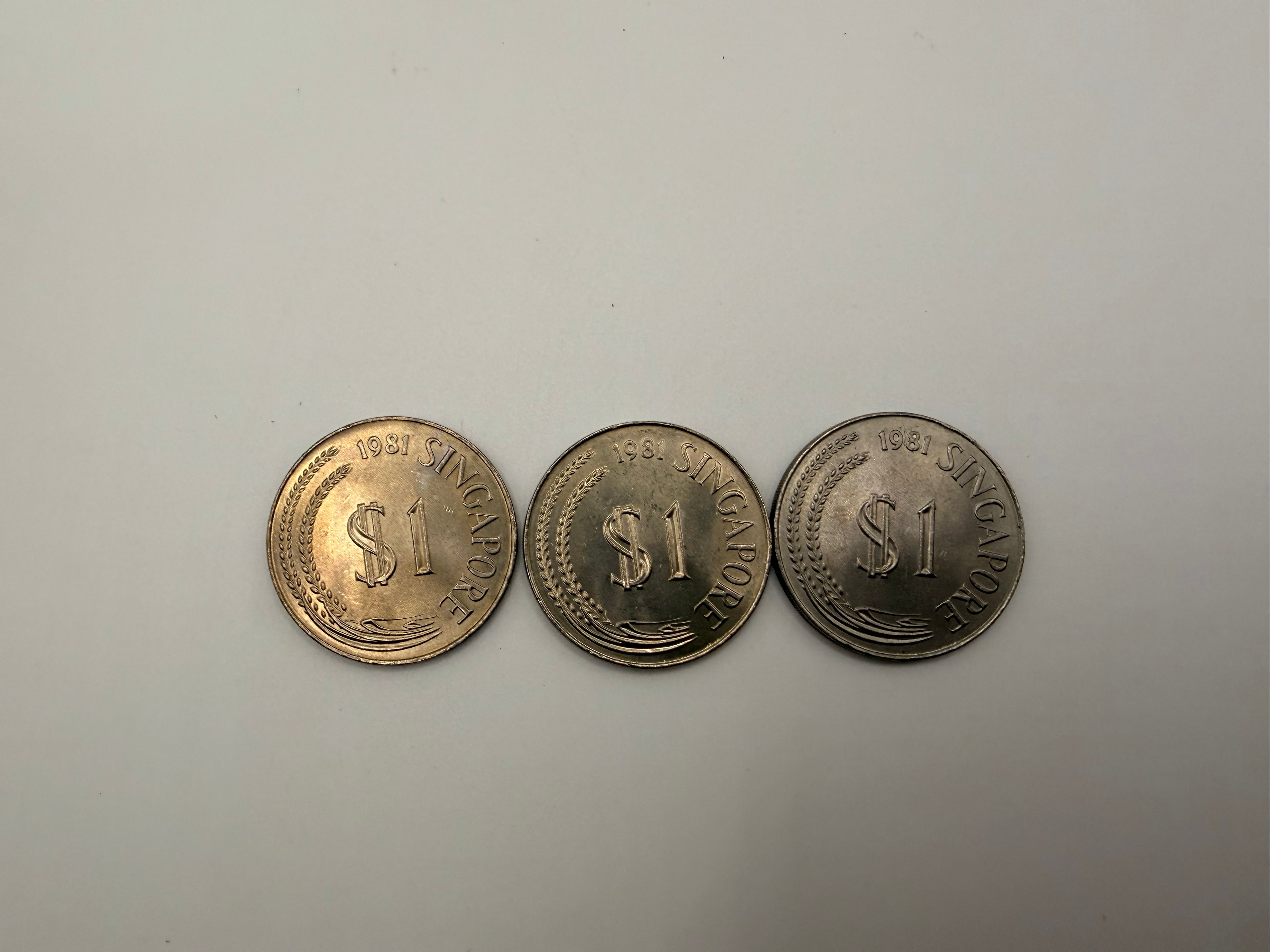 1981 Singapore $1 Coin