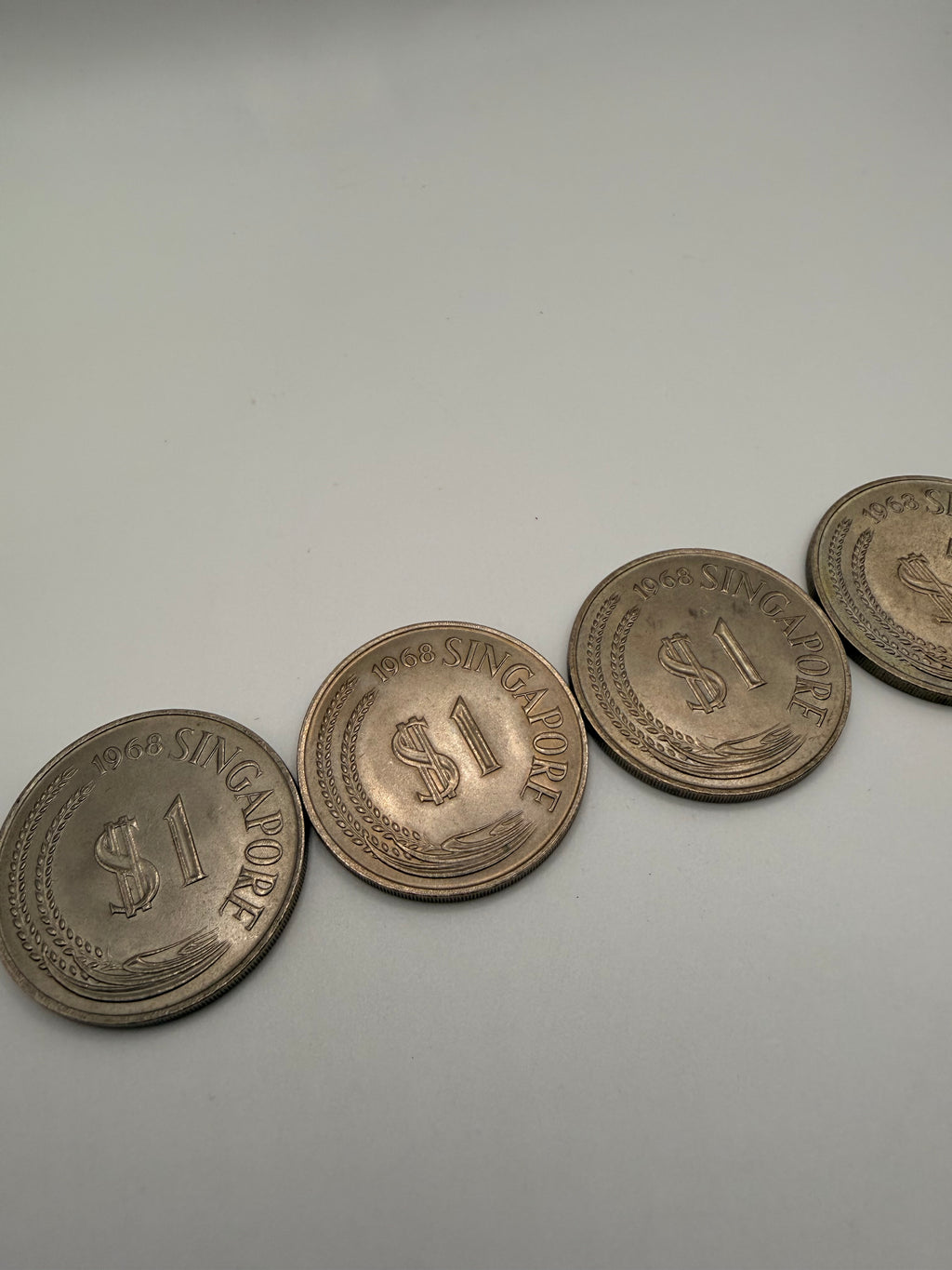 1968 Singapore $1 Coin