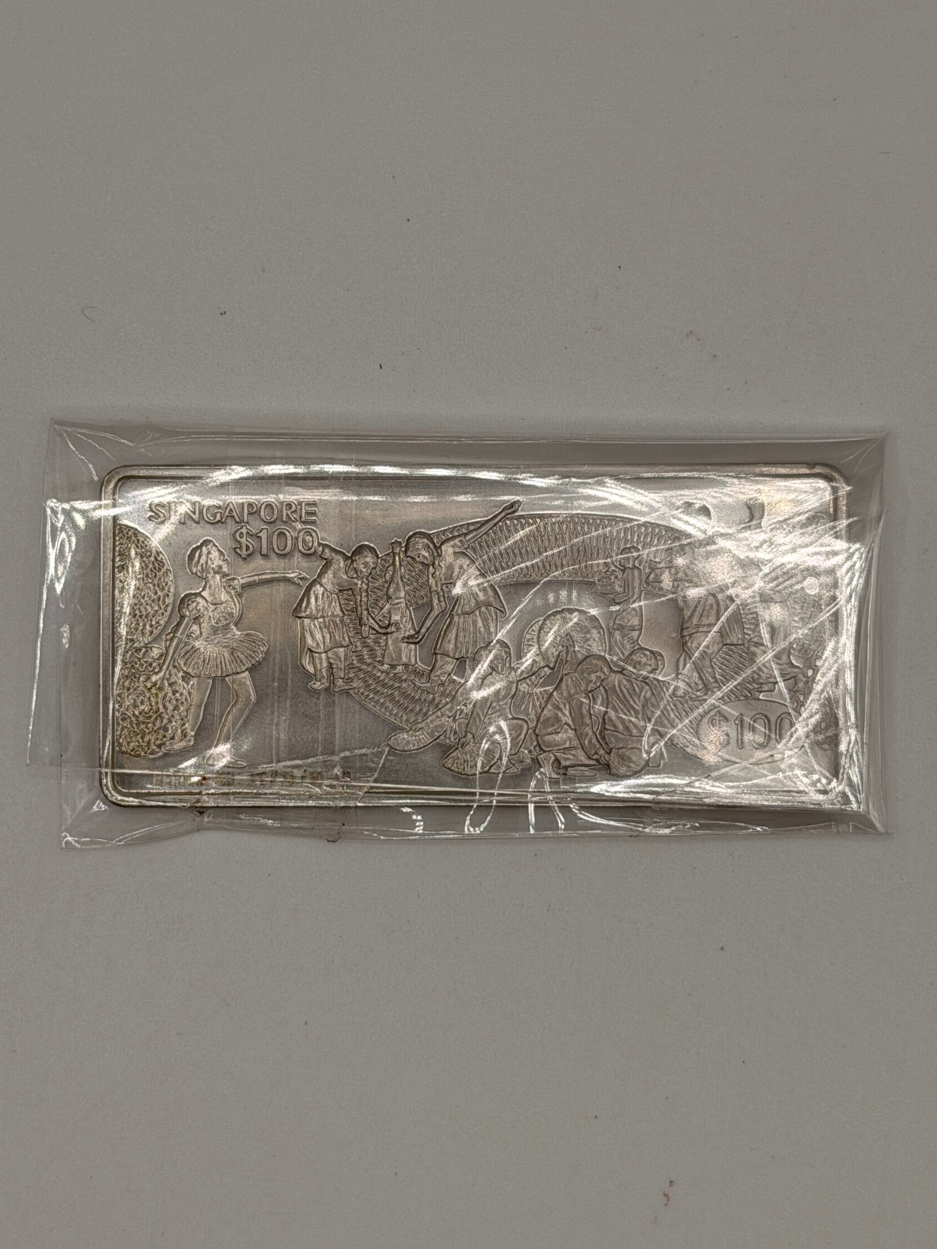 新加坡100新元飞禽系列金条