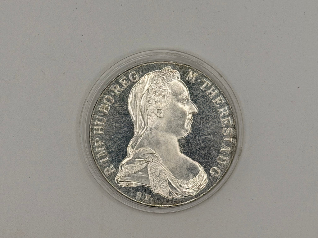 1780 Austria 1 Thaler Maria Theresia Posthumous Coin