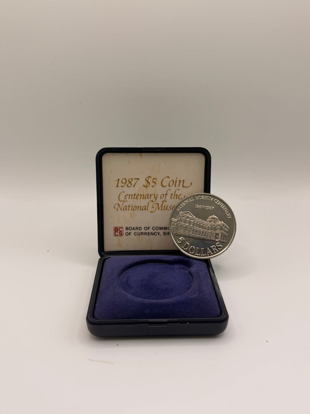 1987 Singapore $5 Coin Centenary of the National Museum Coin