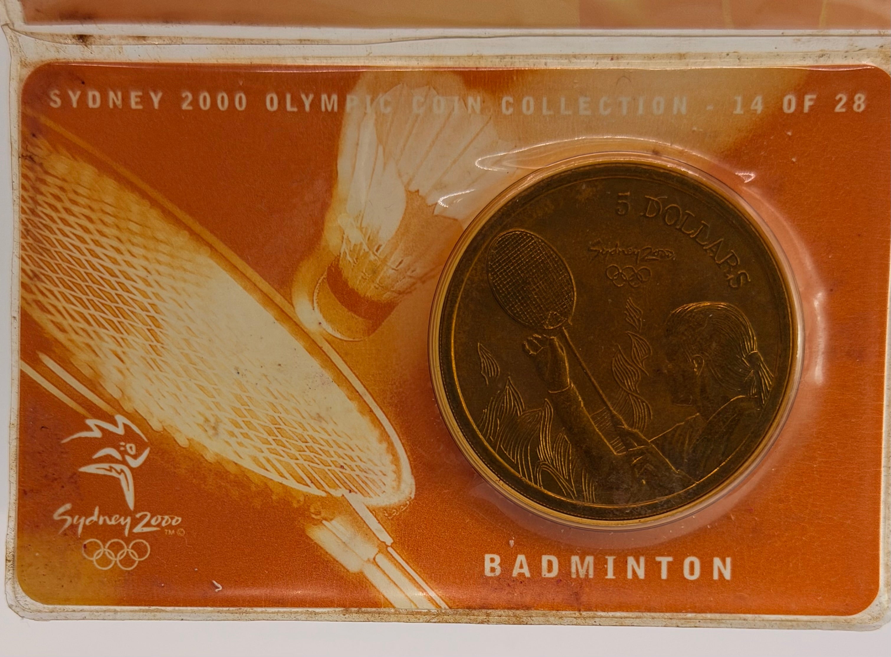 2000 Sydney Olympic Coin Collection - Badminton