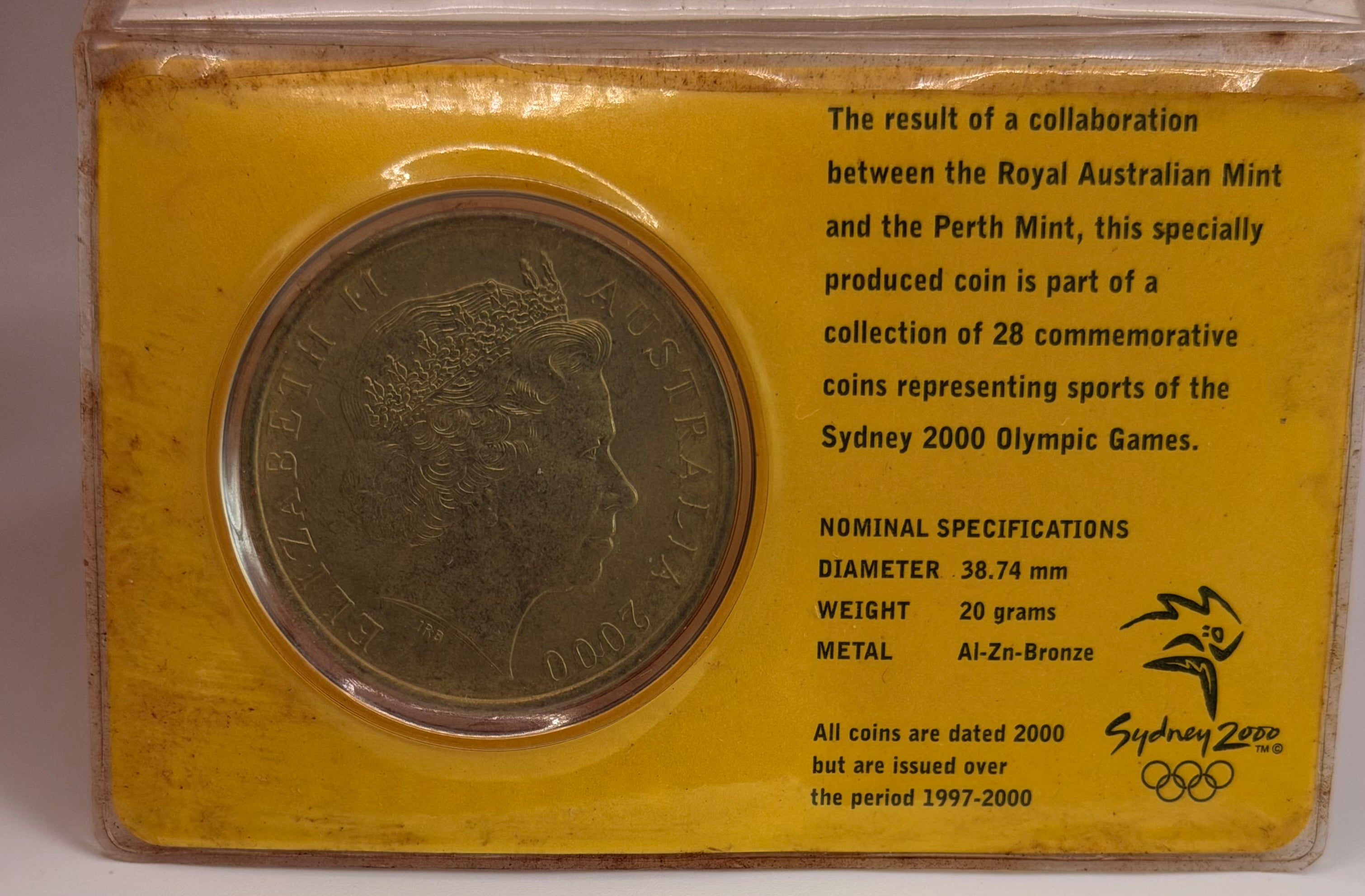 2000 Sydney Olympic Coin Collection - Badminton