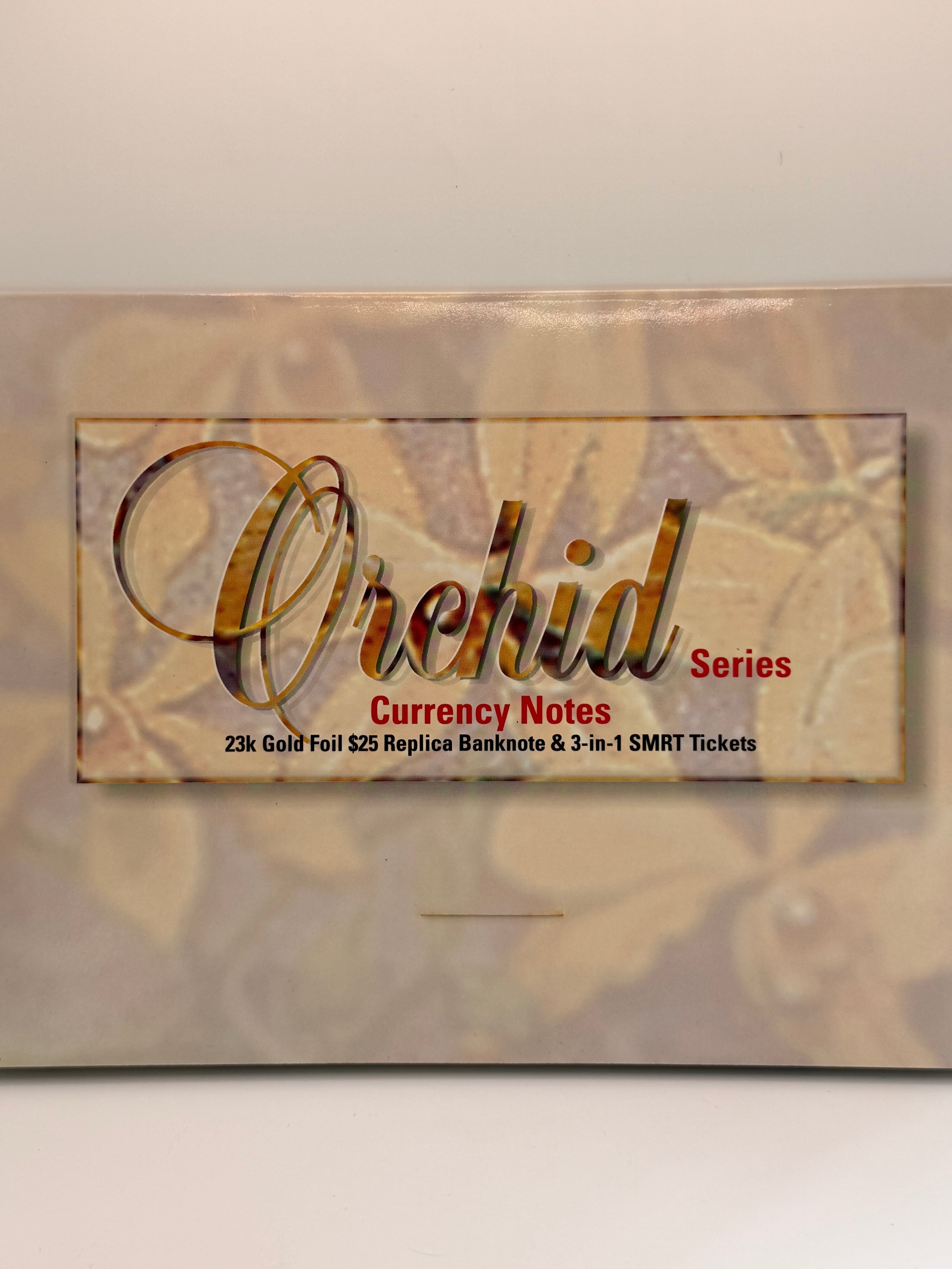 1967 - 1976 Singapore 23K Gold Orchid Series Set