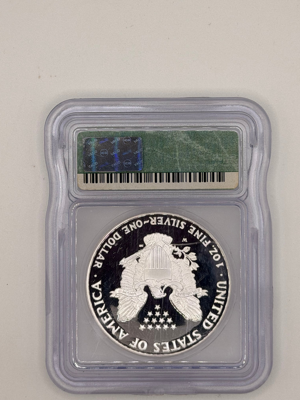 2001 US Silver Eagle Liberty 1 Oz Silver $1 Coin
