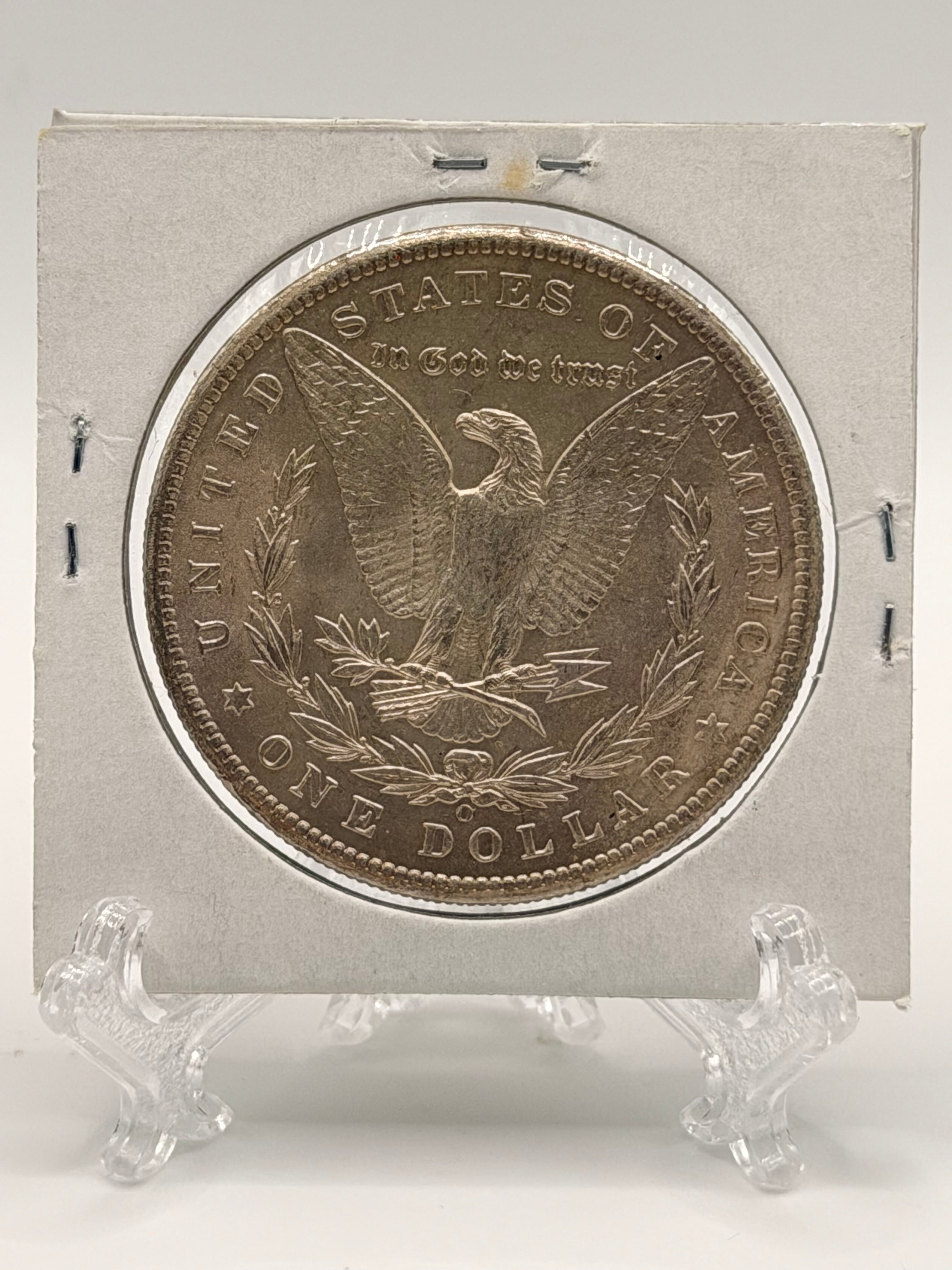 1898 O US $1 Morgan Dollar Silver Coin