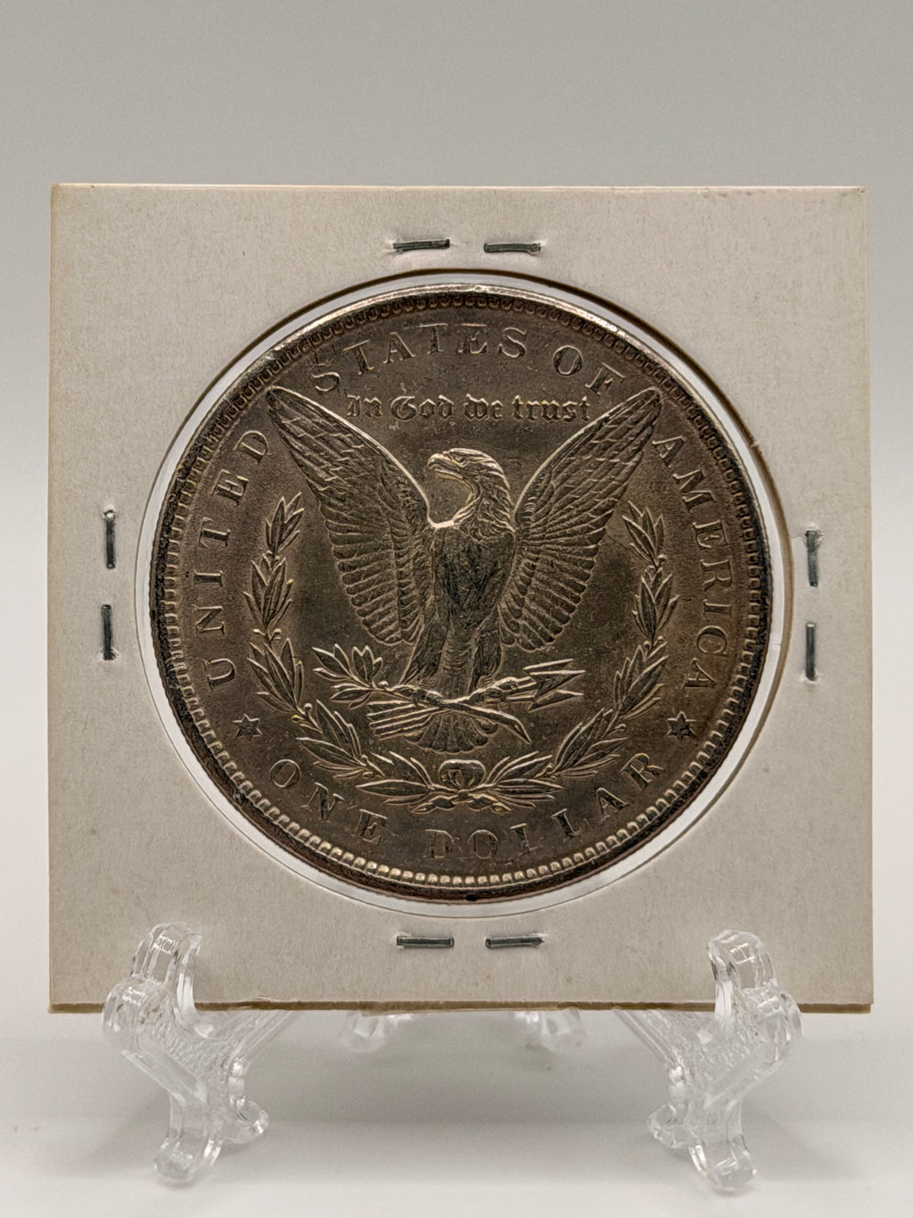 1890 US $1 Morgan Dollar Silver Coin