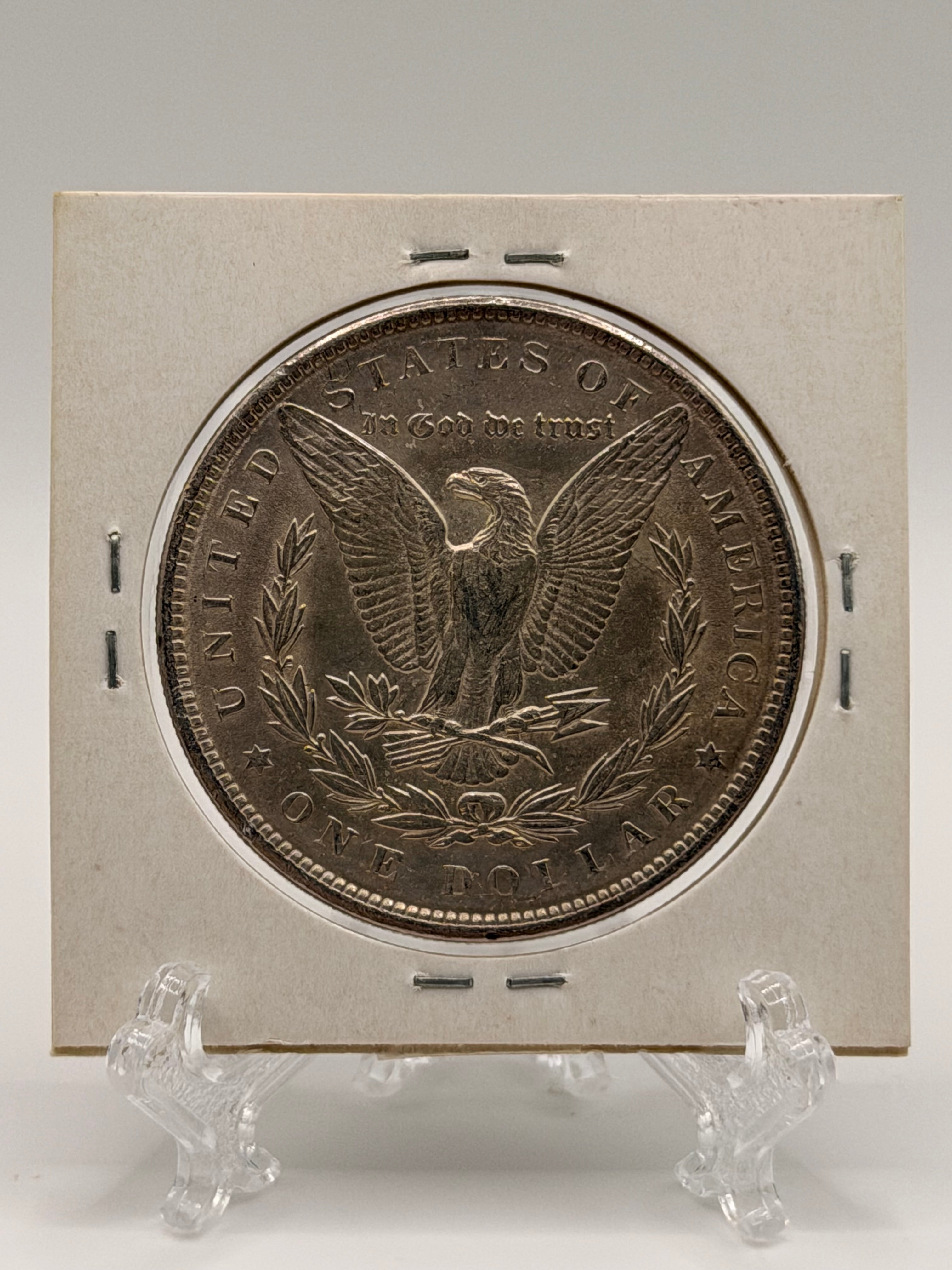 1890 US $1 Morgan Dollar Silver Coin