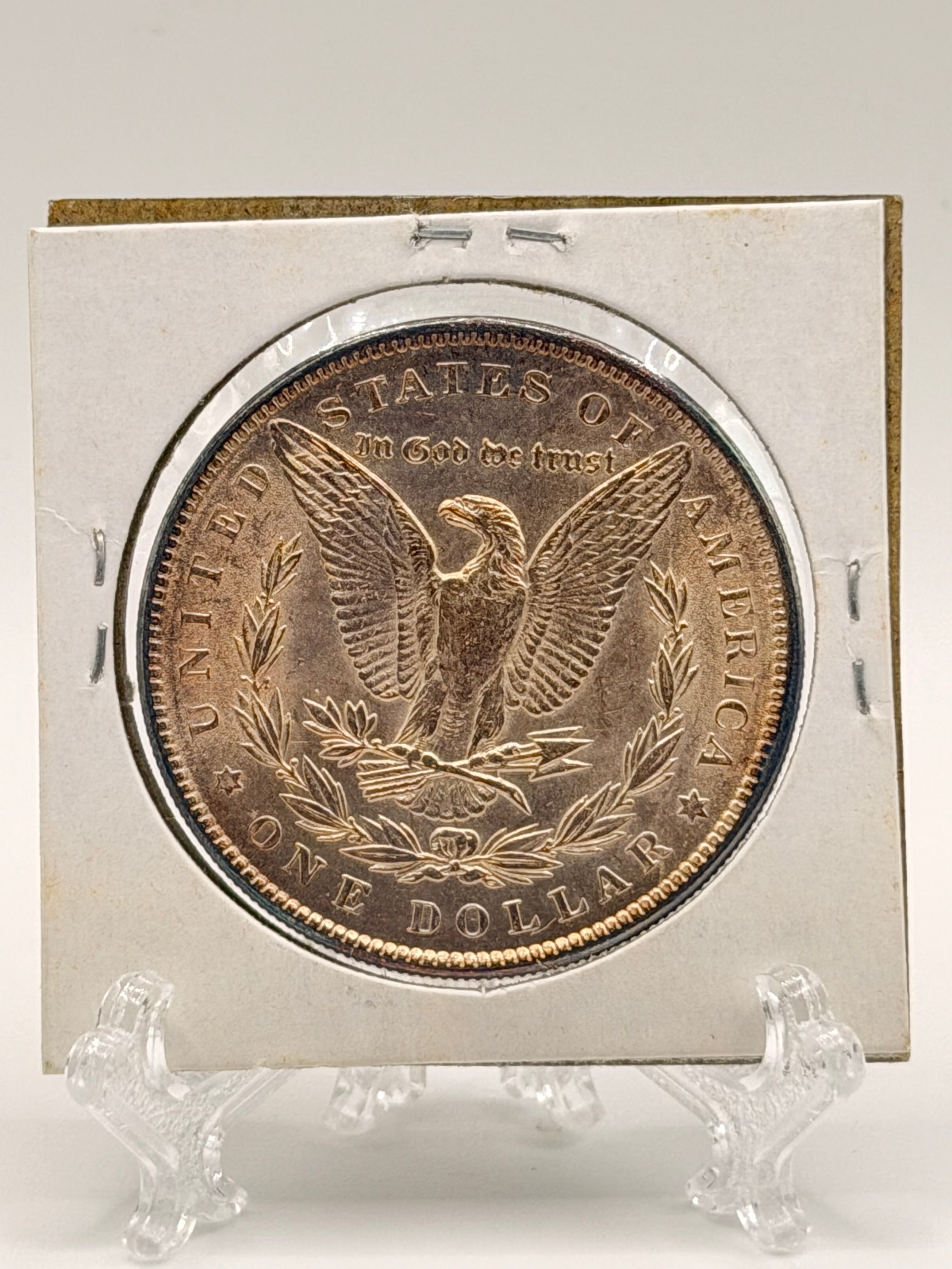 1889 US $1 Morgan Dollar Silver Coin