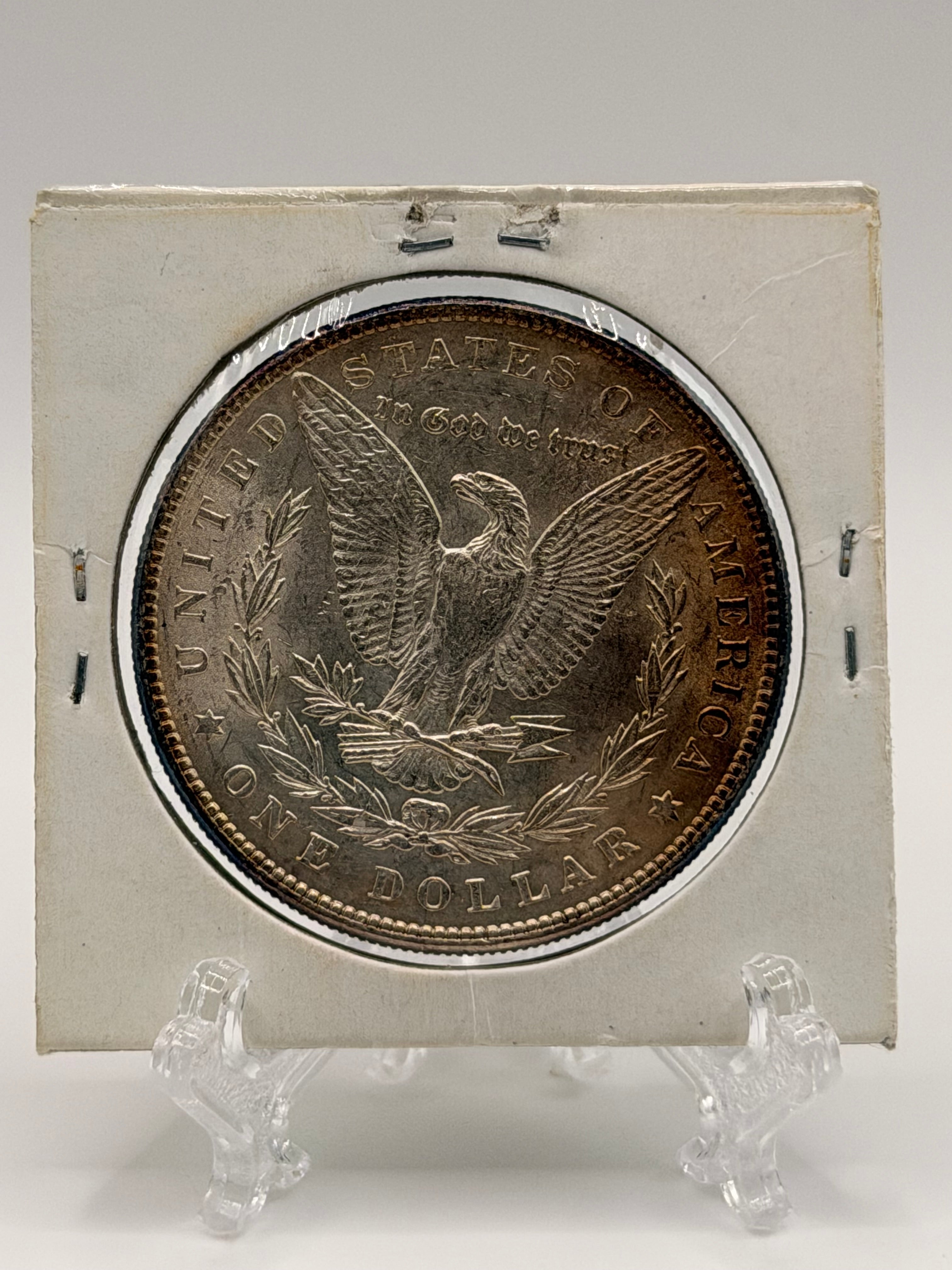 1886 US $1 Morgan Dollar Silver Coin