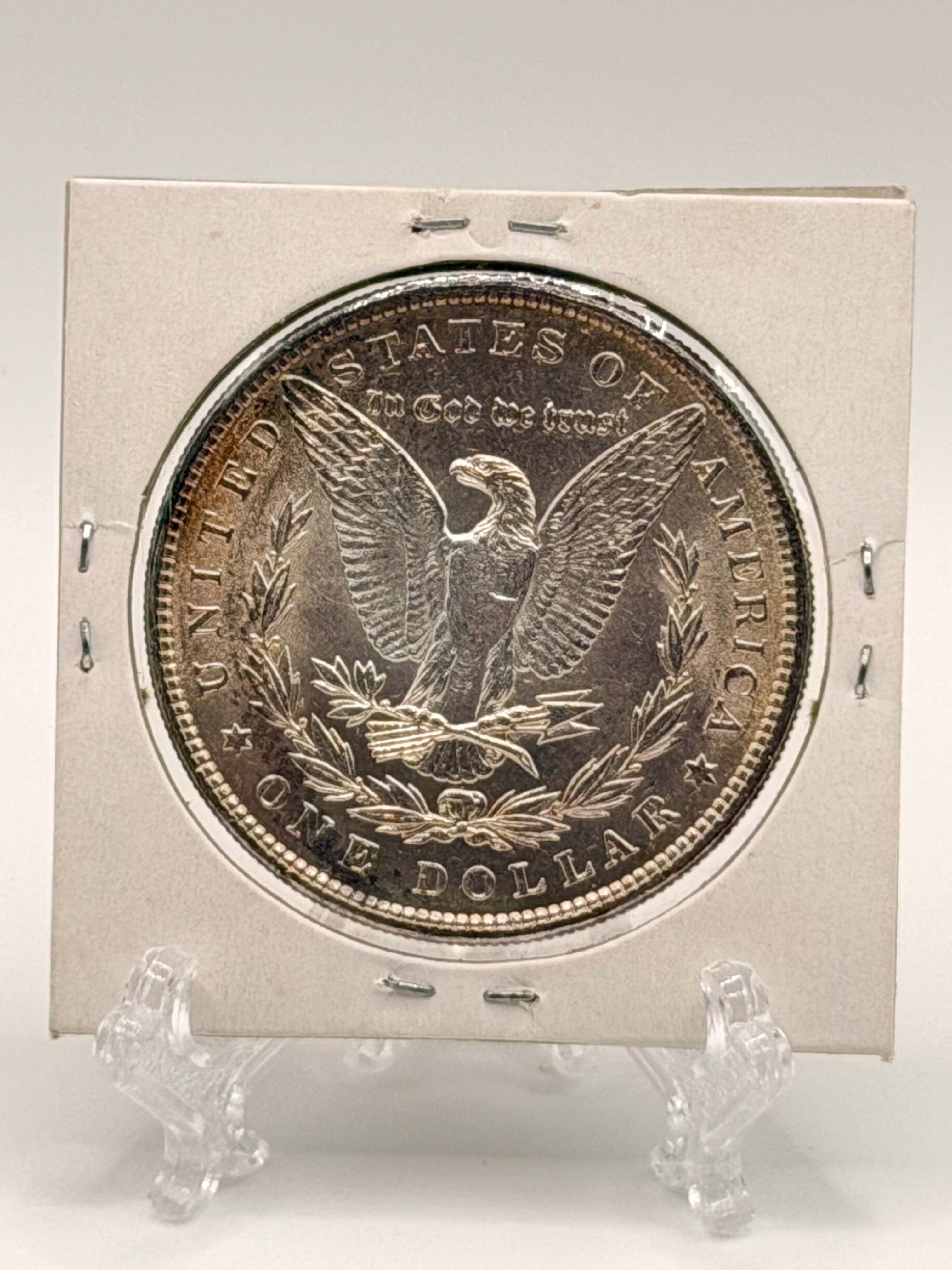 1885 US $1 Morgan Dollar Silver Coin