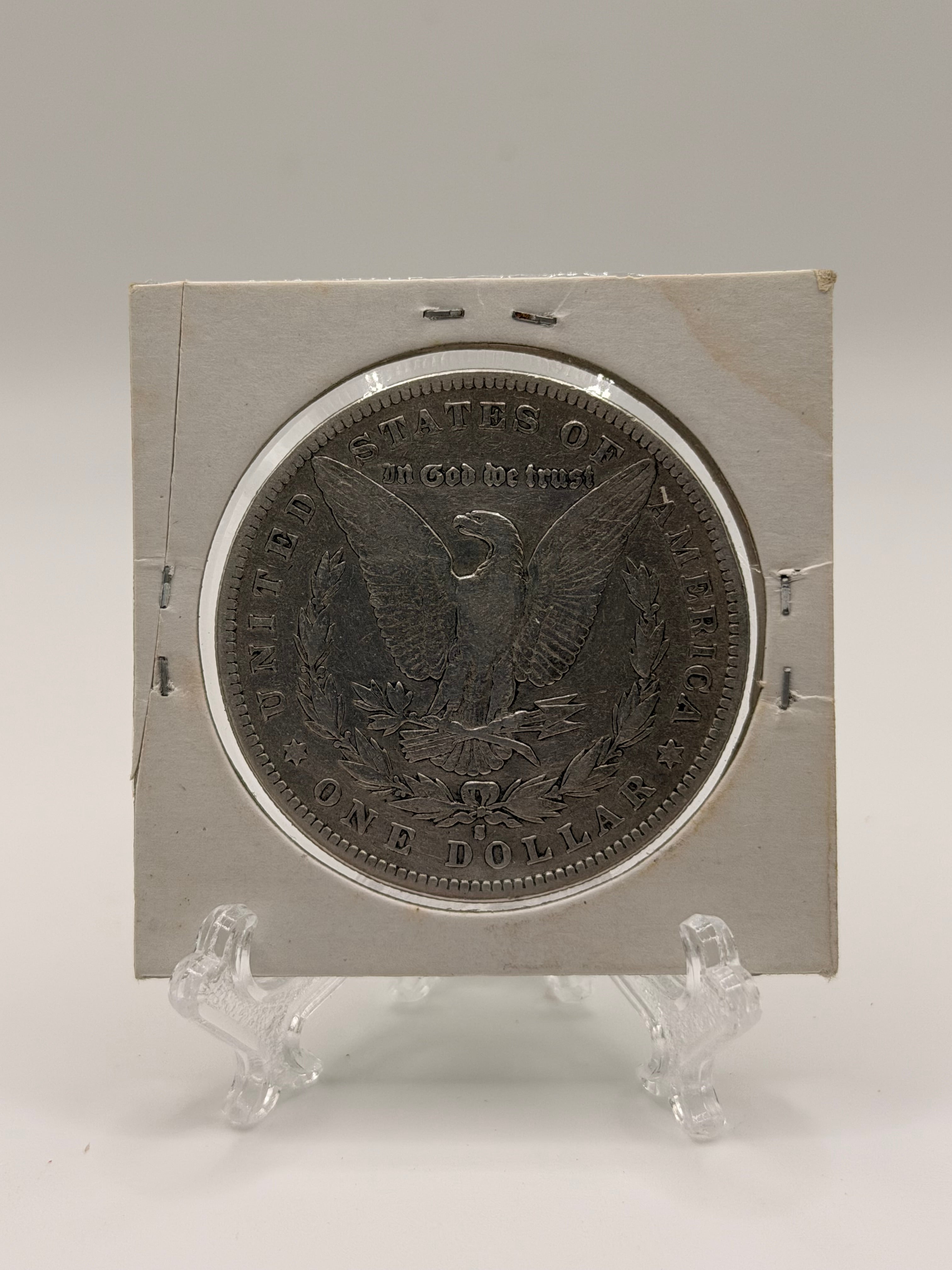 1889 US $1 Morgan Dollar Silver Coin