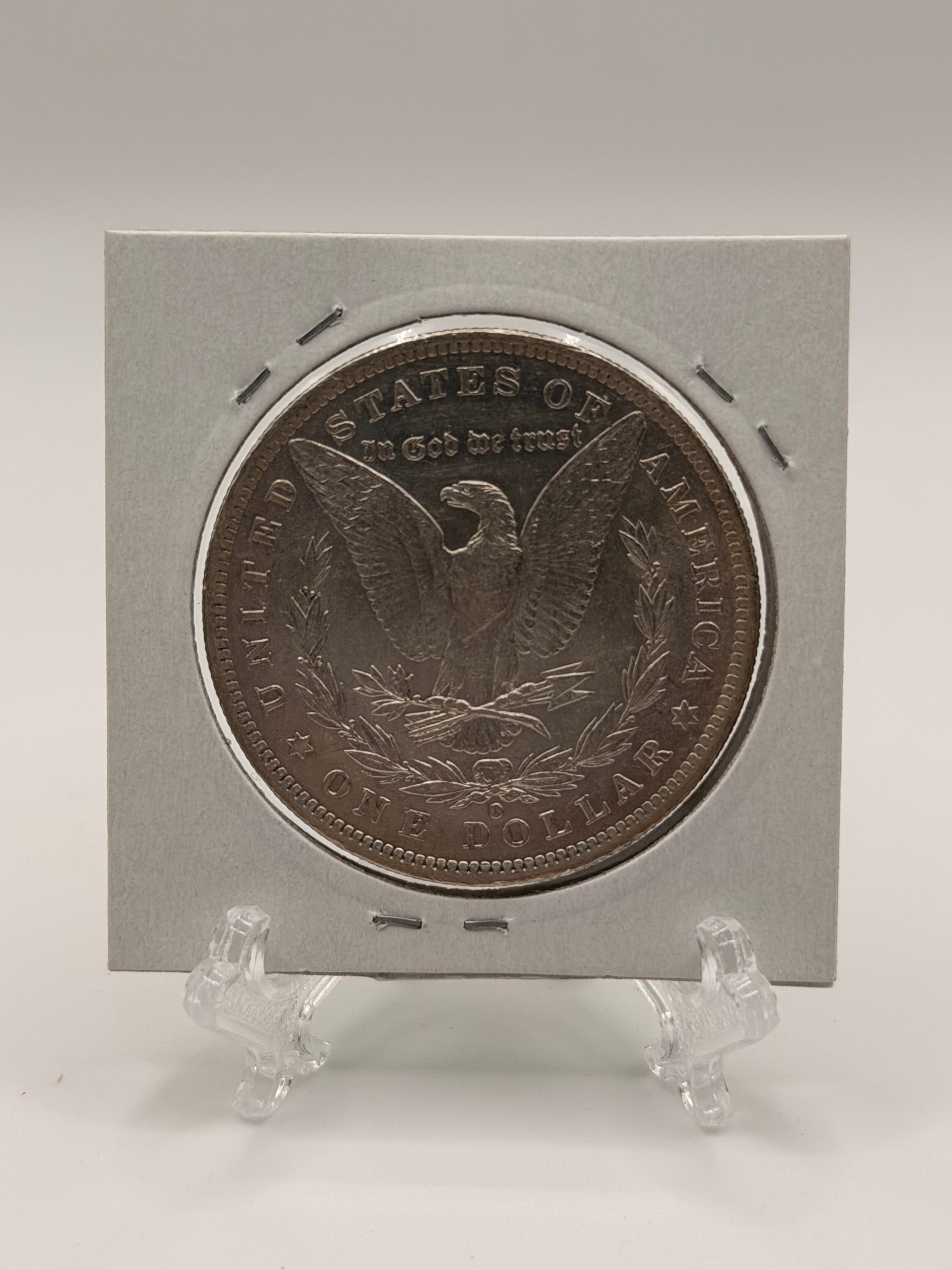 1884 O US $1 Morgan Dollar Silver Coin