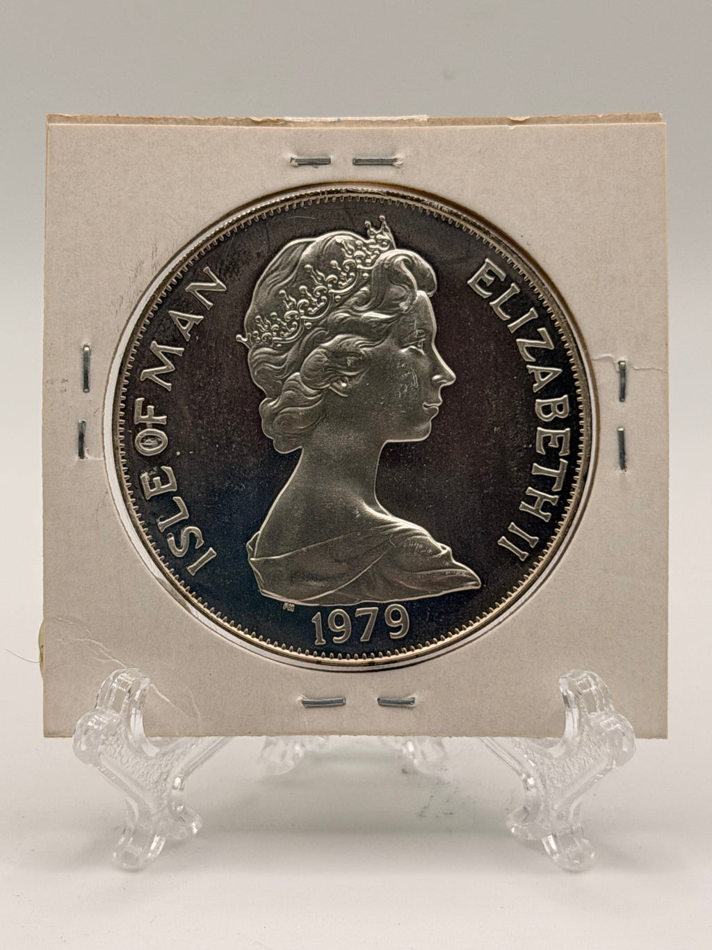 1979 Isle of Man 1 Crown Elizabeth II Tynwald - Sir William Hillary Silver Coin
