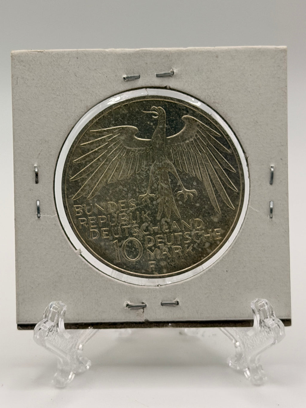 1972 Germany 10 Deutsche Mark Olympic Games in Munich Silver Coin